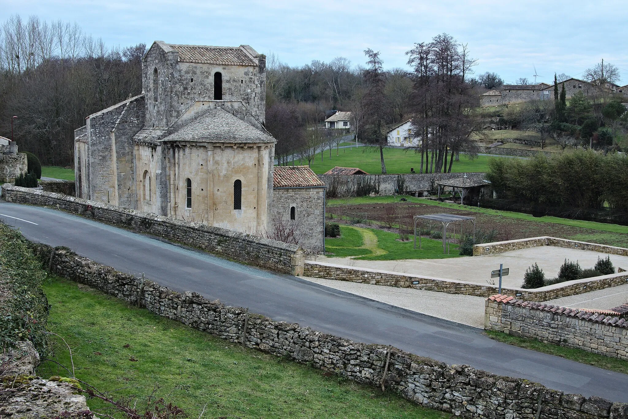 Photo showing: Église Saint-Romans, Saint-Romans-lès-Melle