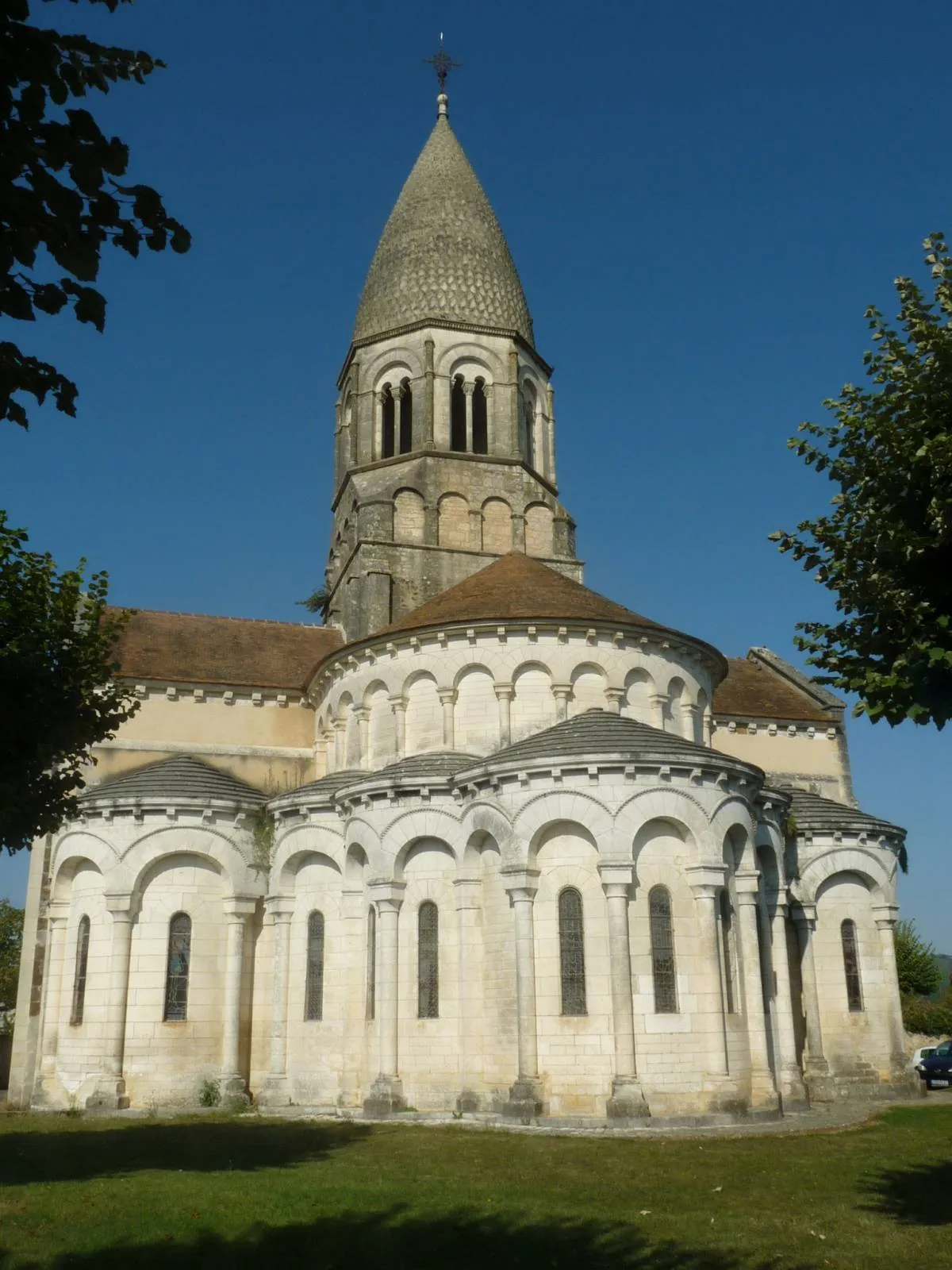 Photo showing: church of Montbron, Charente, SW France