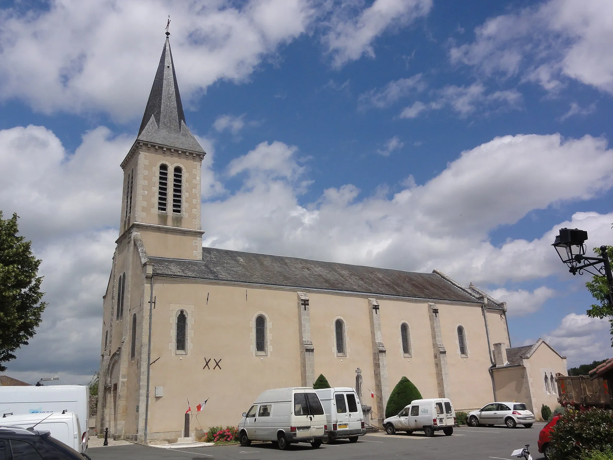 Photo showing: La Chapelle-Montreuil (Vienne) église