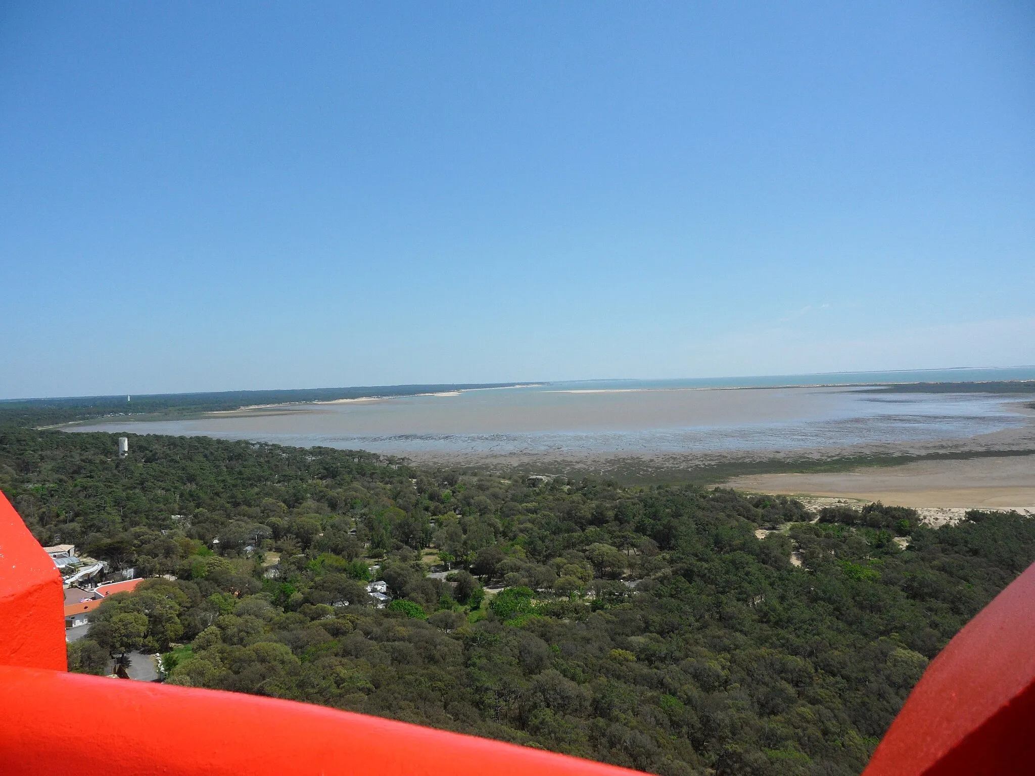 Photo showing: La baie de bonne-anse vue du phare de la Coubre