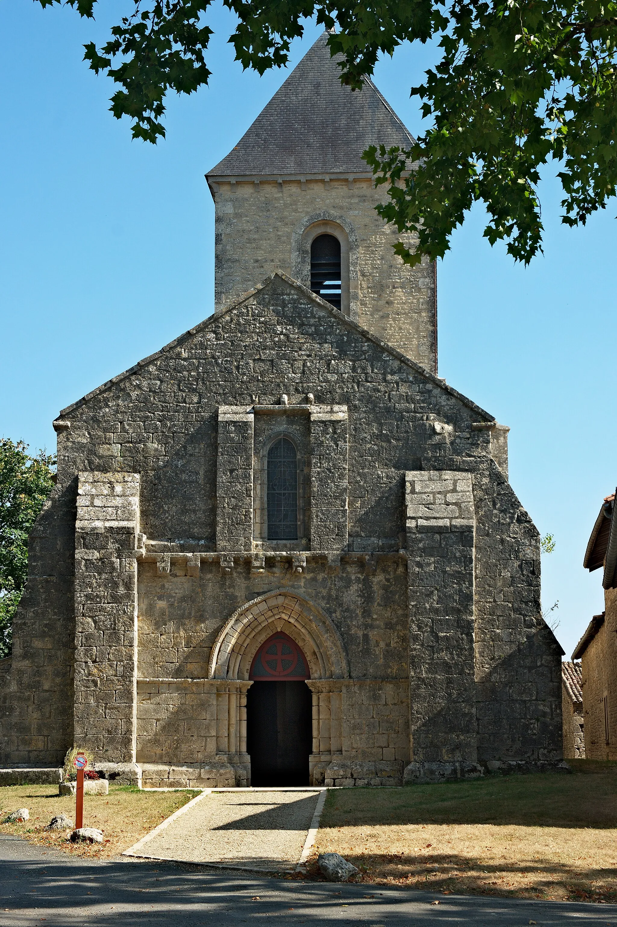 Photo showing: The church of Saint Martin Vancais