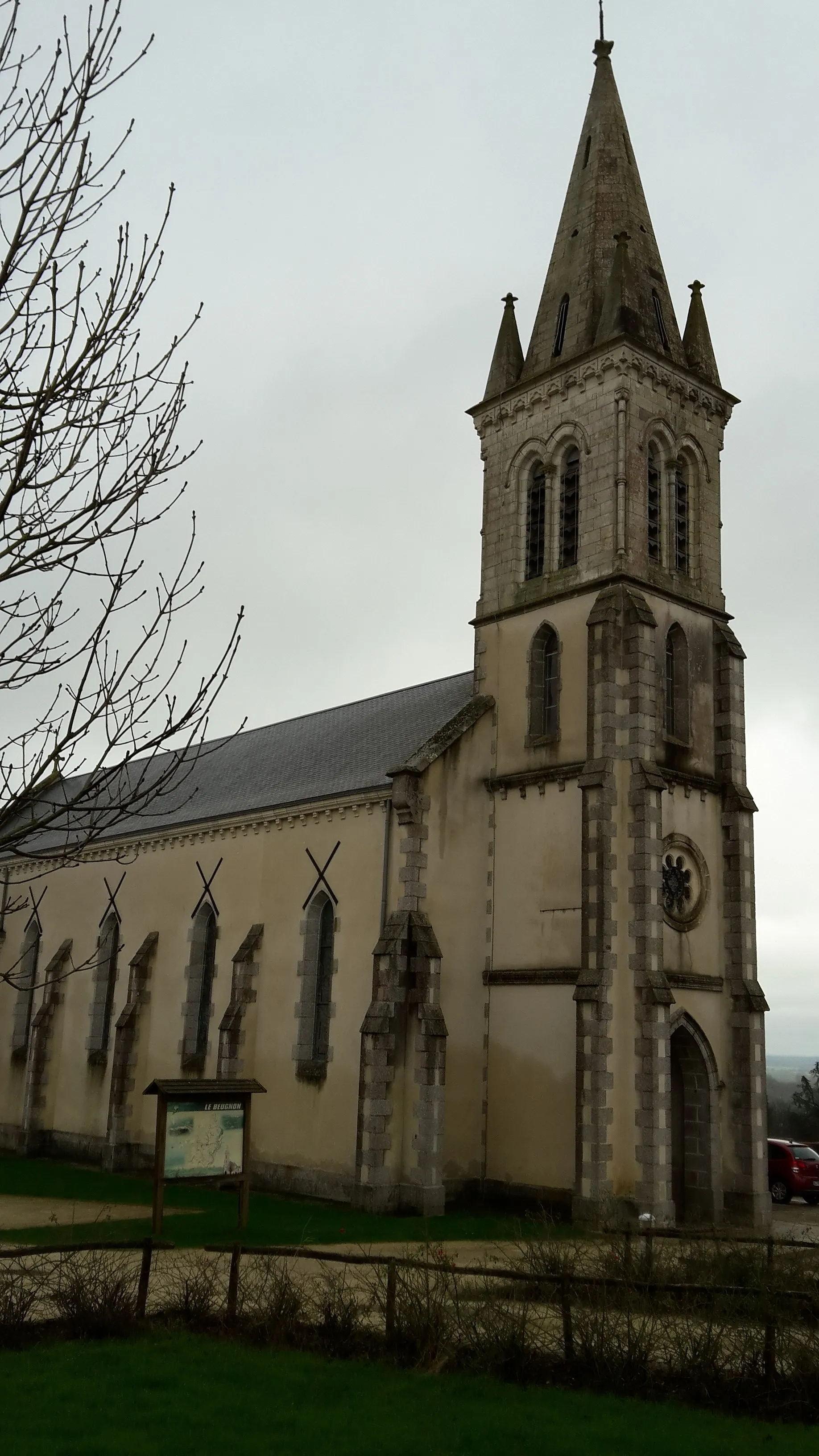 Photo showing: Église paroissiale du Beugnon (Deux-Sèvres)