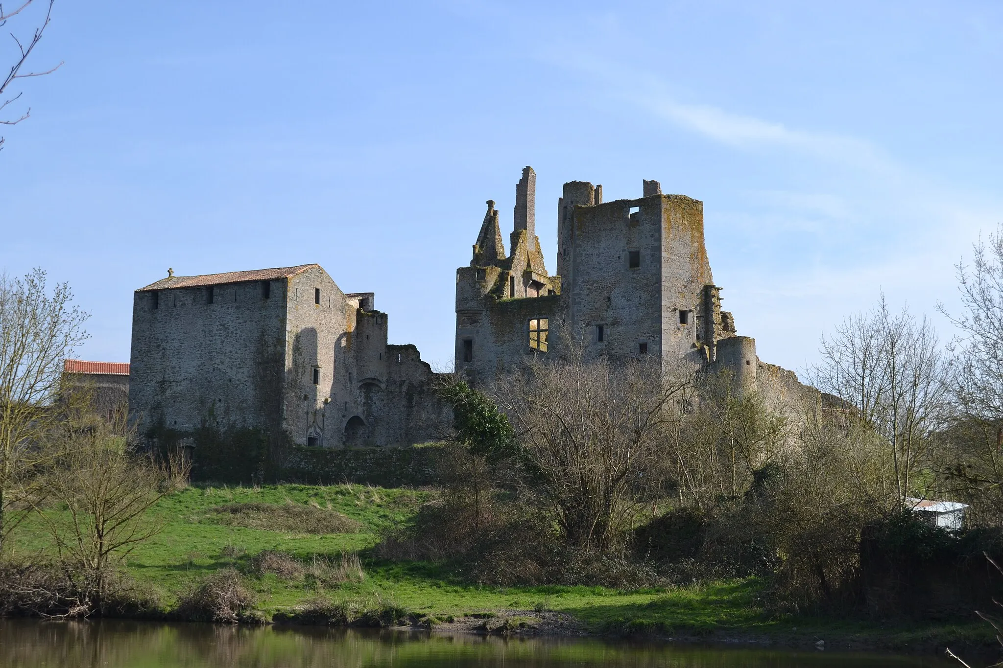 Photo showing: Vue Globale du Château de Glenay (79)