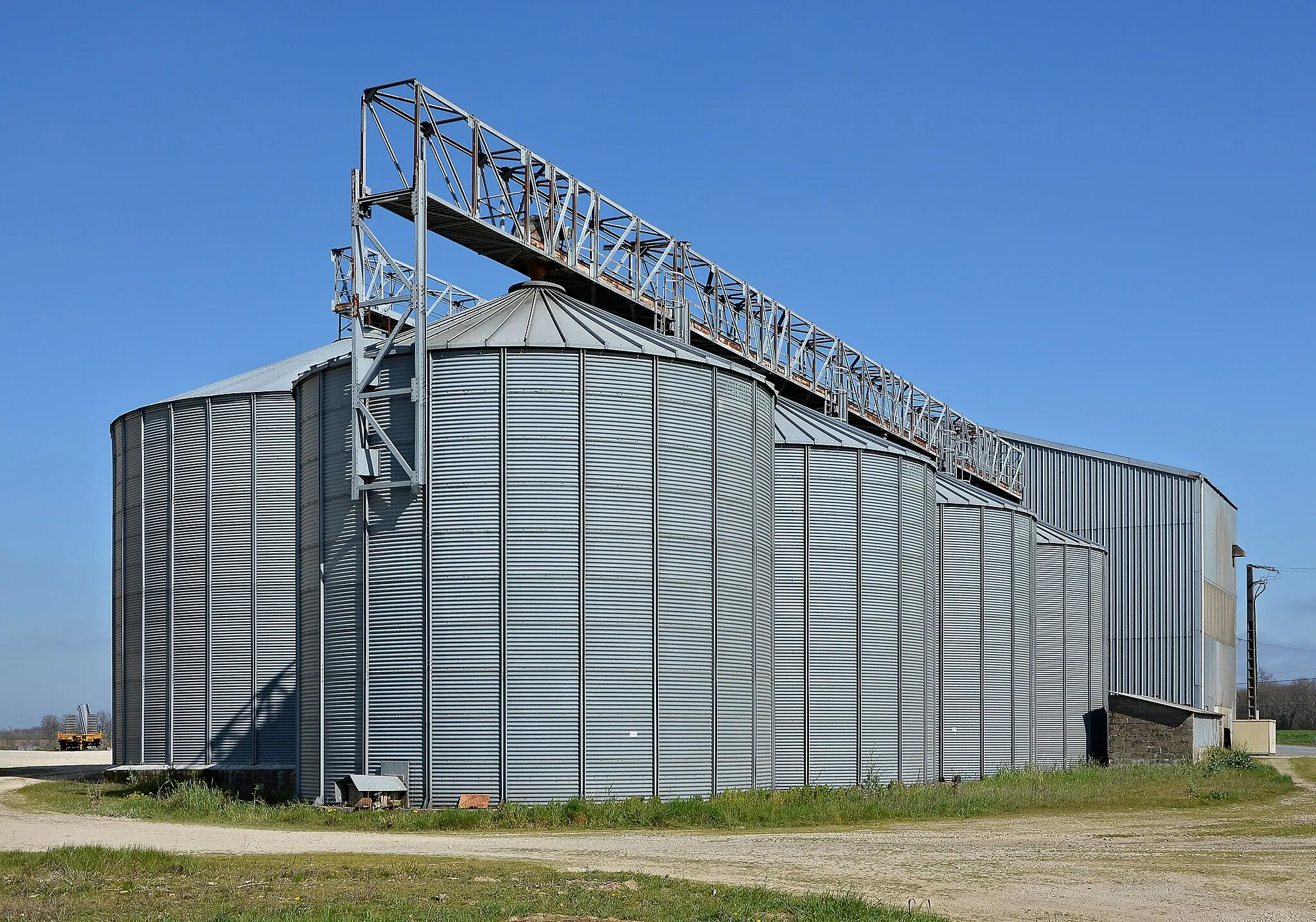 Photo showing: Partial view (2) of the silo, Le Bouchage, Charente, France