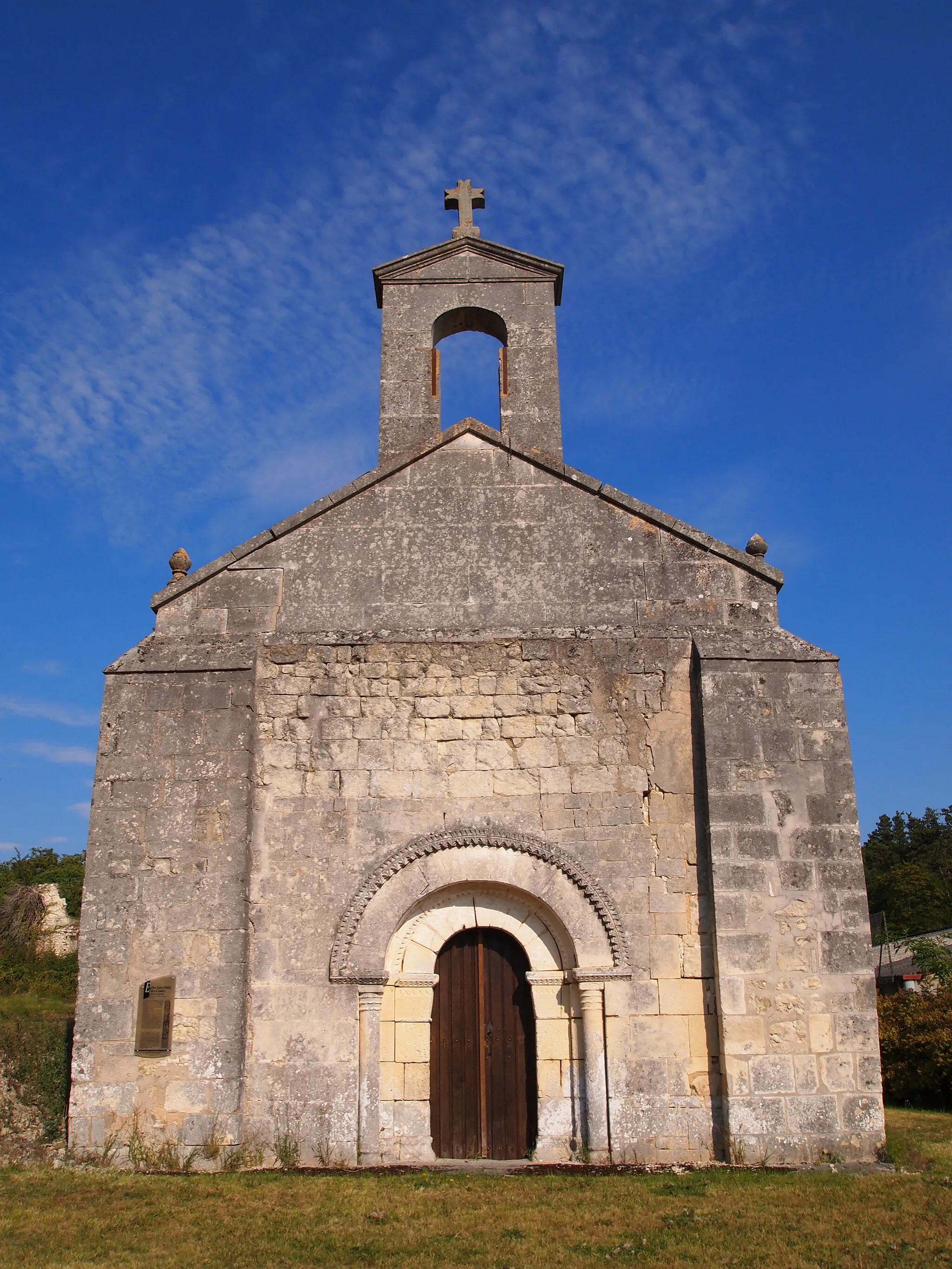 Photo showing: Chapelle de Saint-Palais-des-Combes, Lignières-Sonneville, Charente, France (inscrit, 1973)