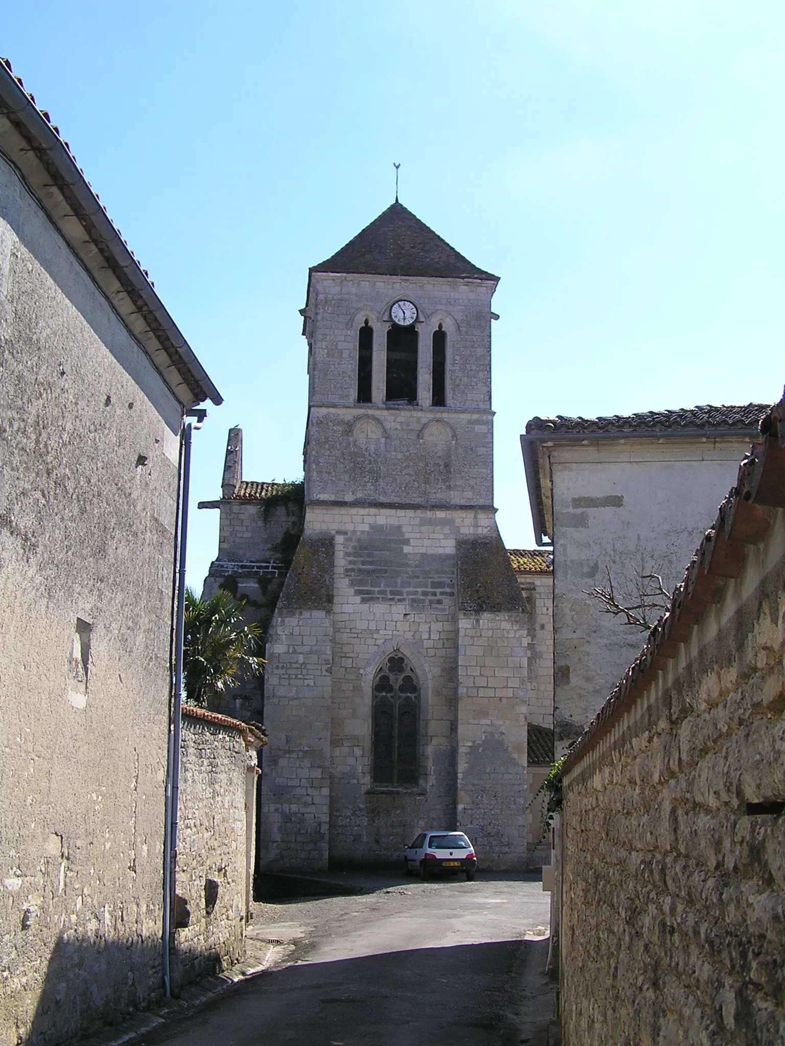 Photo showing: église de Mérignac, Charente, France