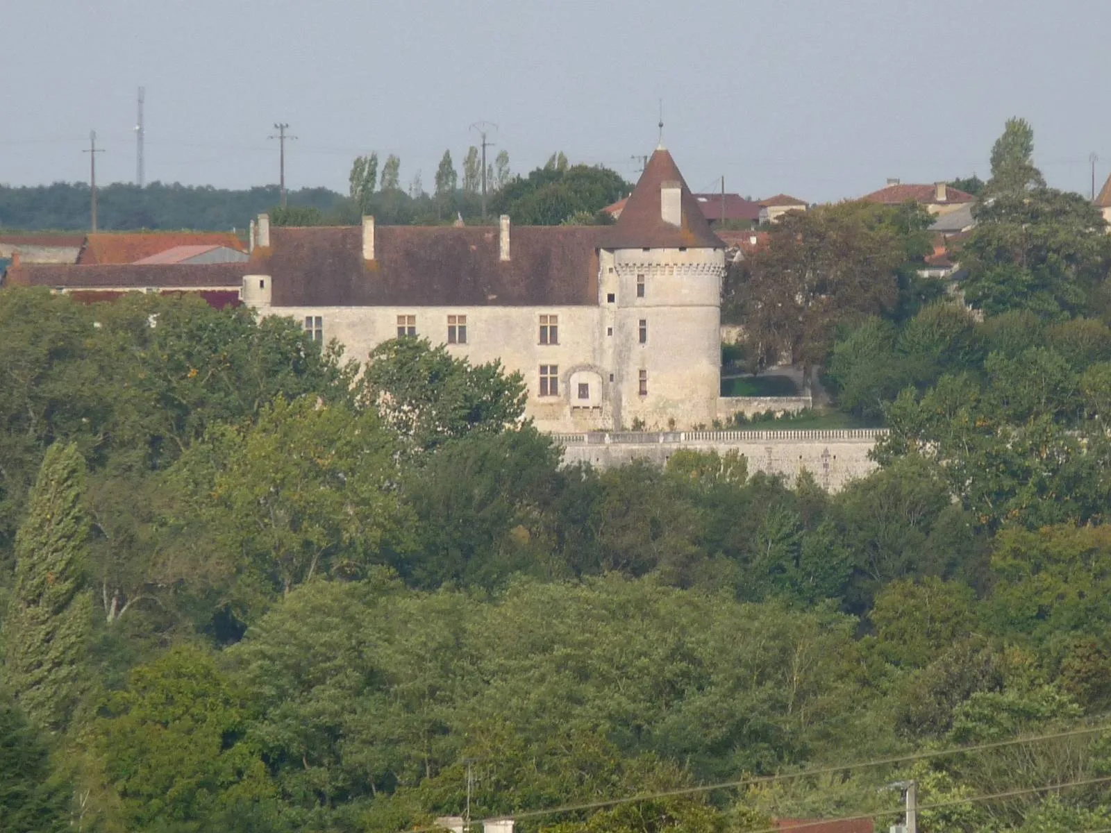 Photo showing: château de Bayers, Charente, France