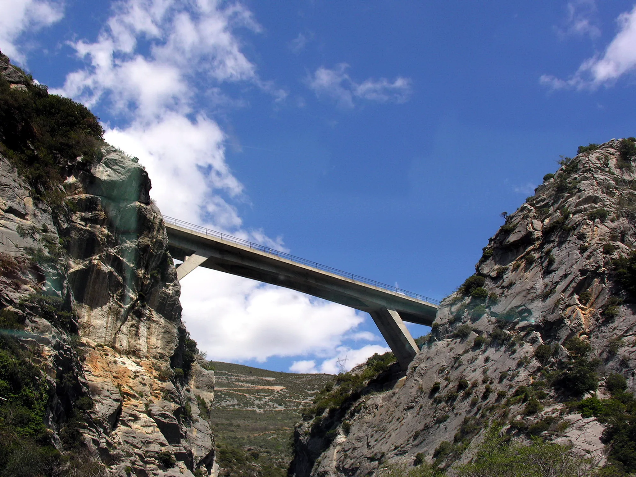 Photo showing: Pont des gorges de Saorge, Alpes-Maritimes, France