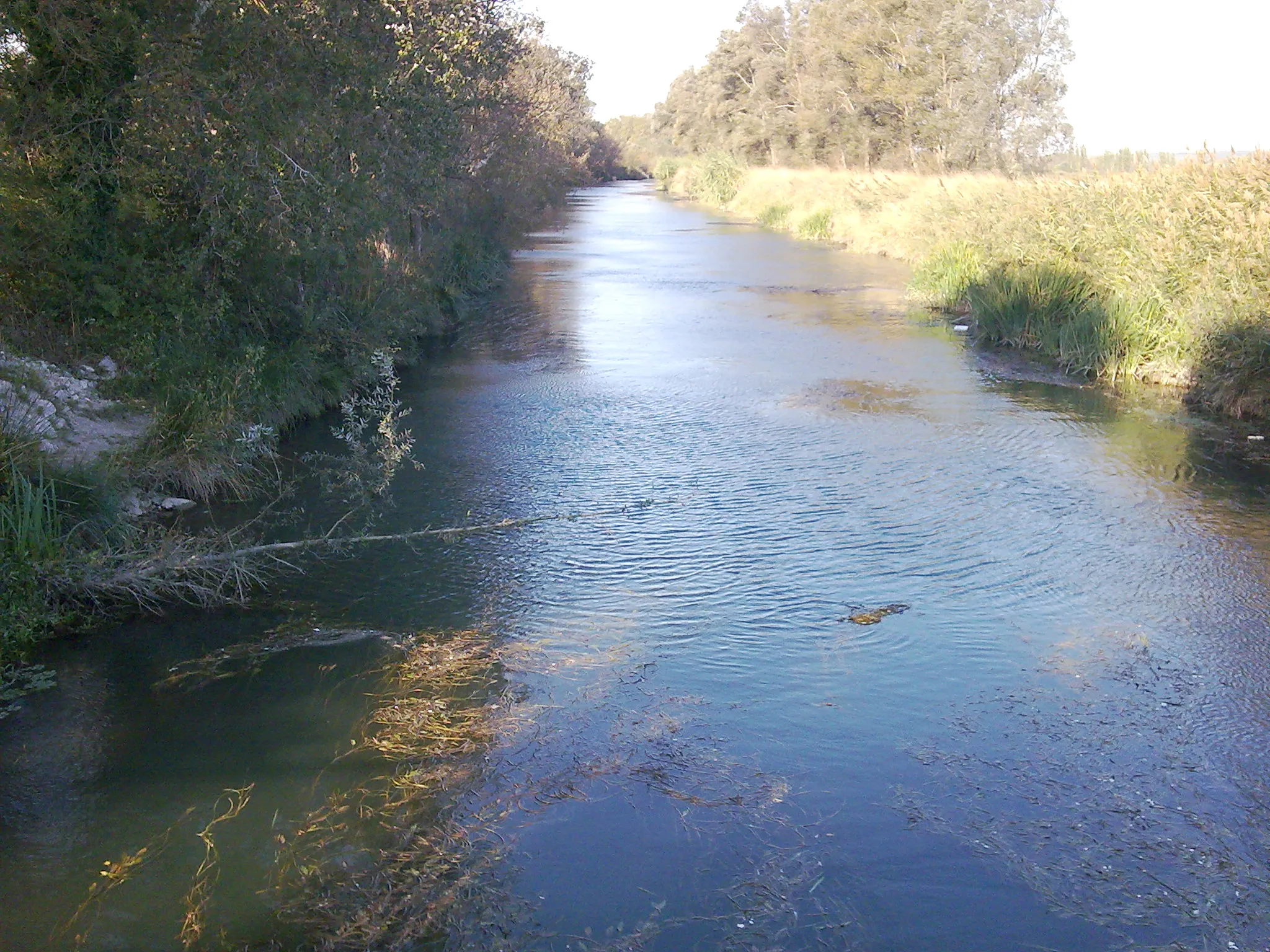 Photo showing: Canal de la Vallée des Baux (Maussane-les-Alpilles)