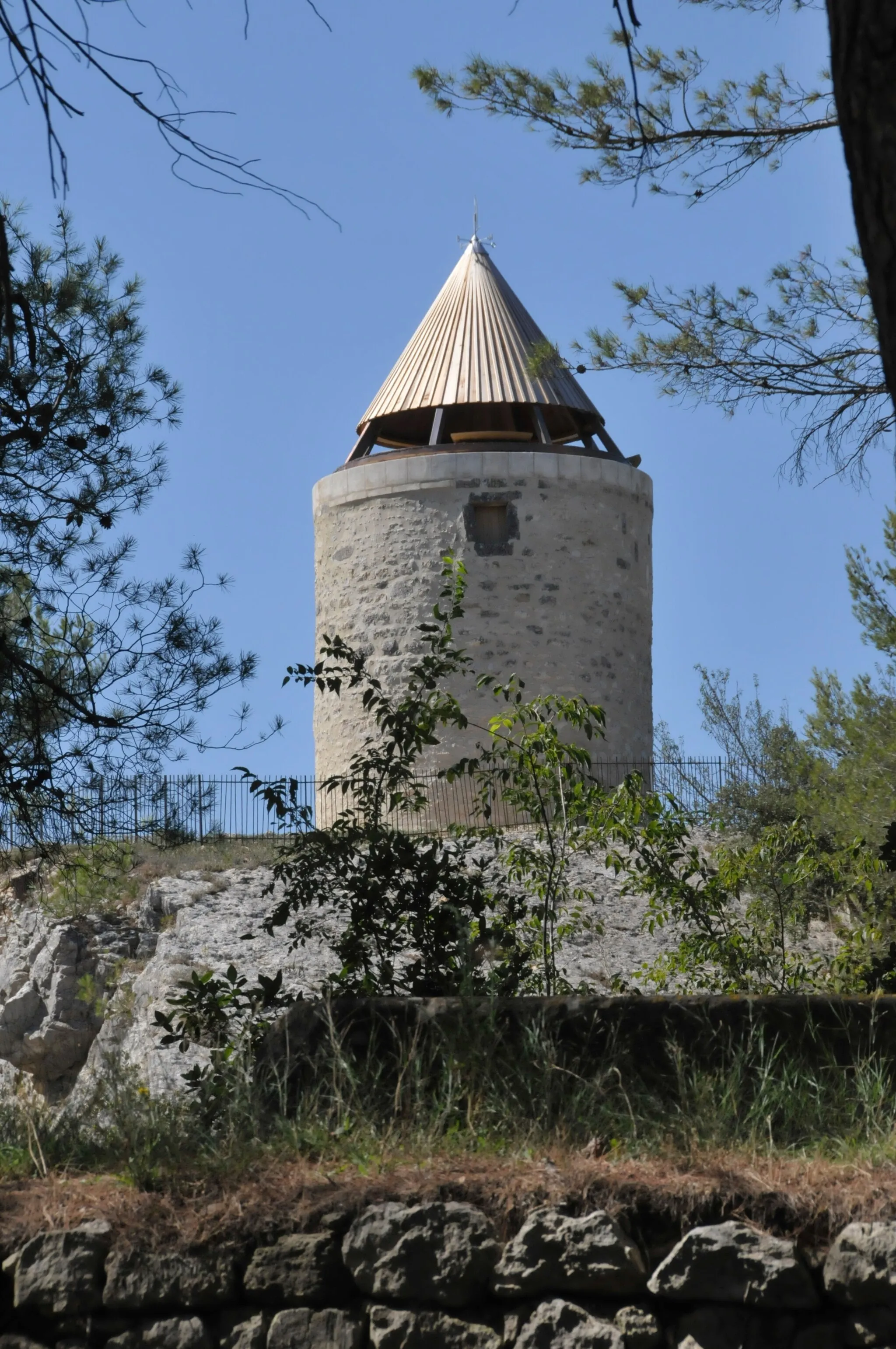 Photo showing: Fontvieille, Moulin Sourdon