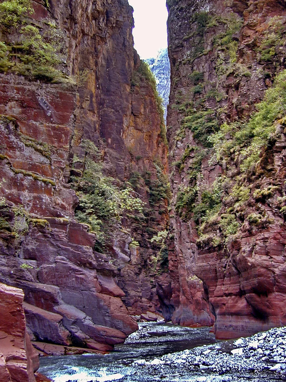 Photo showing: Daluis (06), Daluis canyon, Var river