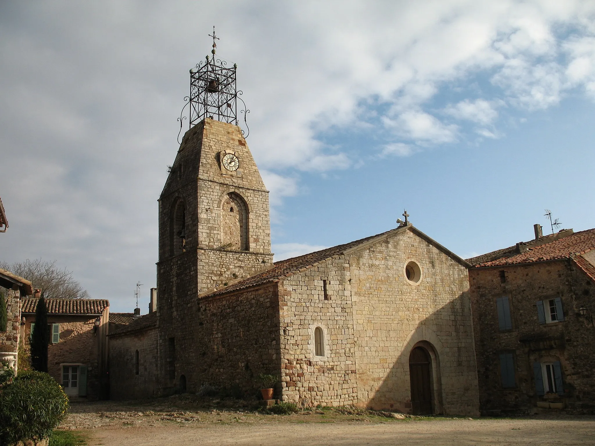 Photo showing: Le Cannet-des-Maures, Var - Church Saint Michel of Vieux-Cannet - Main overview
