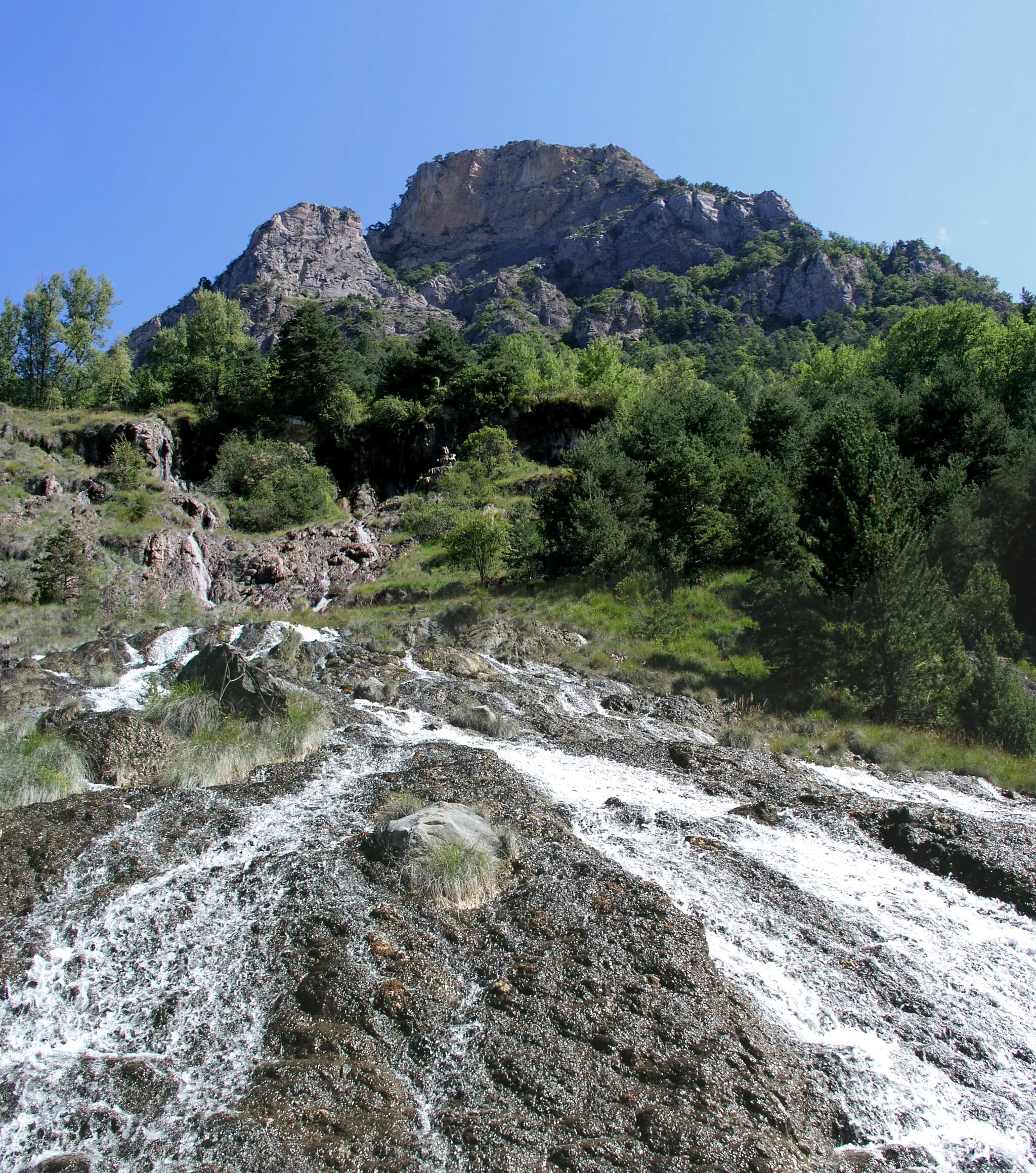 Photo showing: Cascade de Costeplane (Le Lauzet-Ubaye)