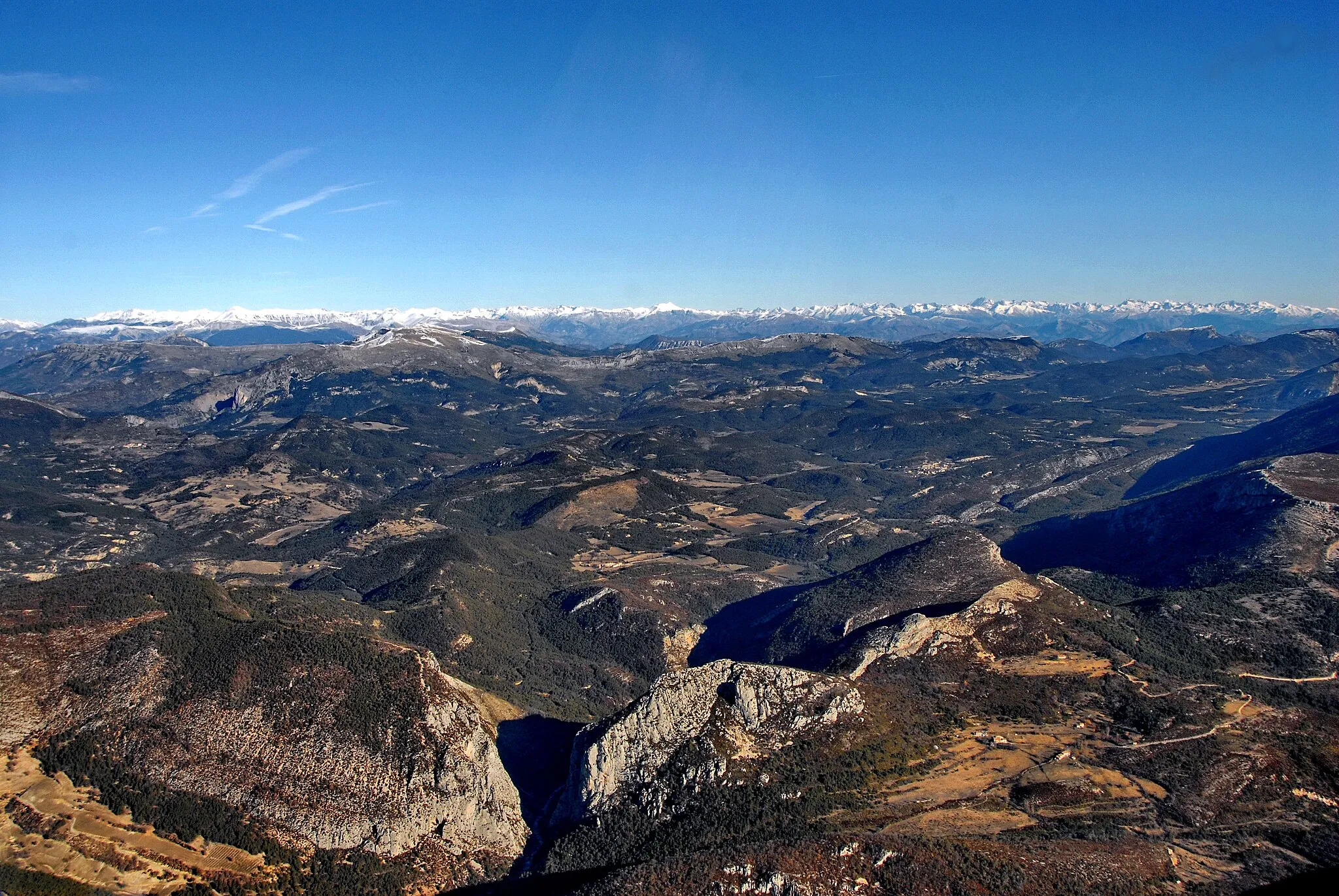 Photo showing: Village de La Martre et gorges de l'Artuby