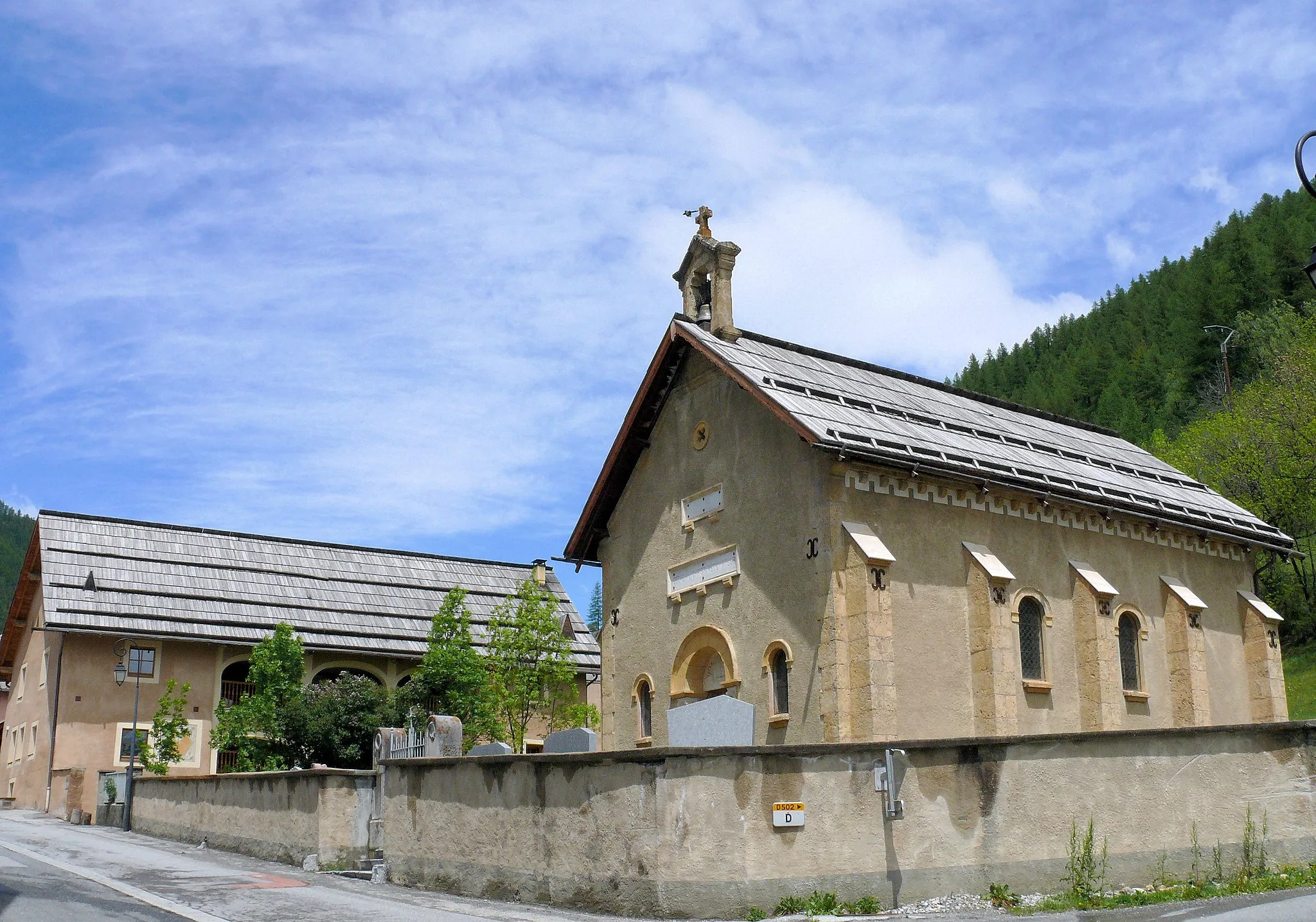 Photo showing: Arvieux - Le temple