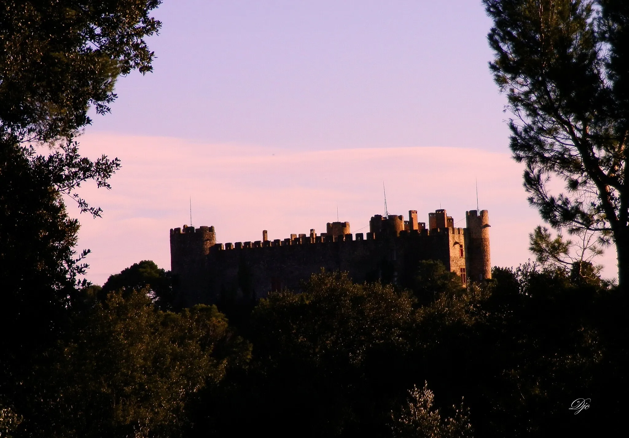 Photo showing: Chateau fort féodal de Montfaucon (Gard)