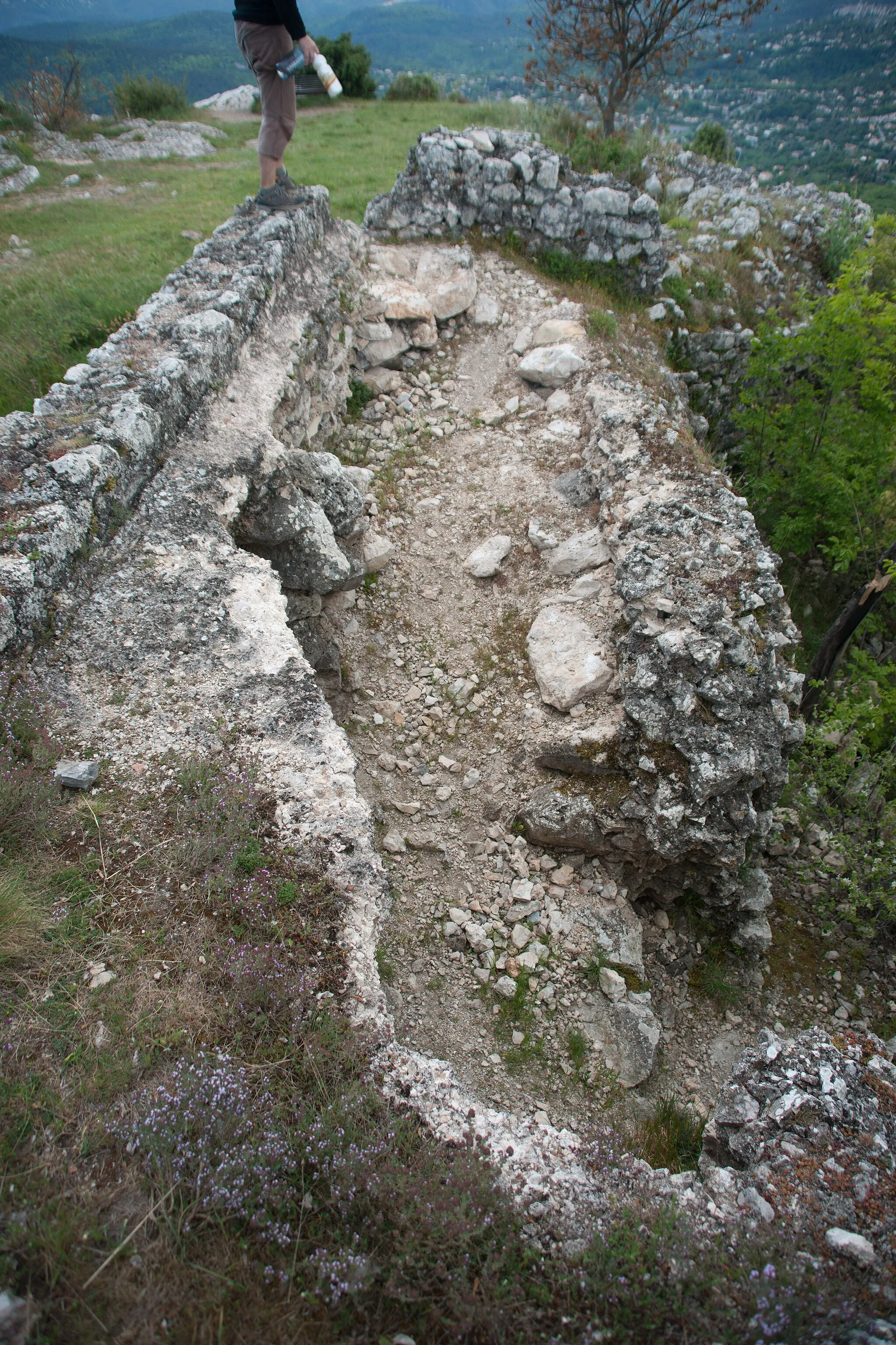 Photo showing: Baou des Blancs - Ruines de la Bastide-Saint Laurent