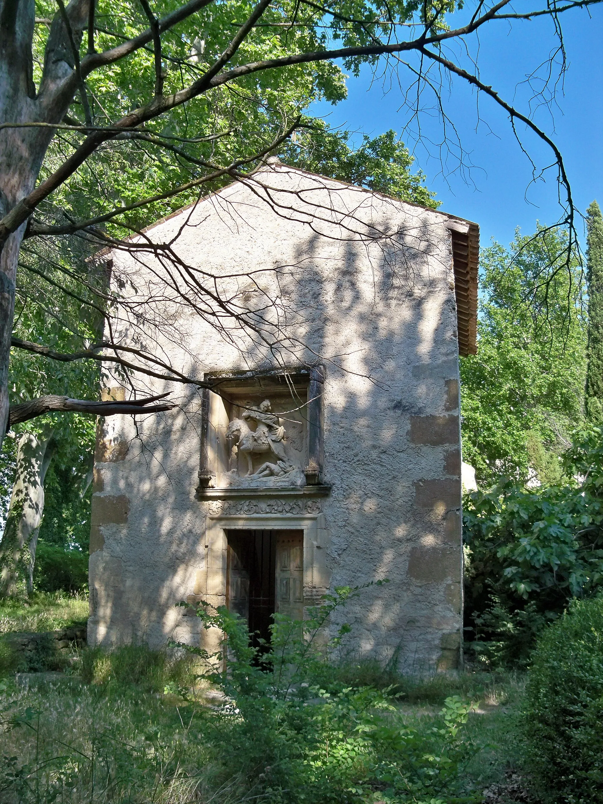 Photo showing: Chapelle Saint-Martin, au nord ouest du hameau de Serres, commune de Carpentras