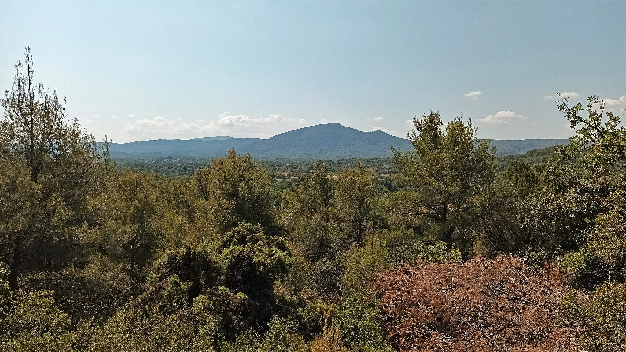 Photo showing: Montagne de Concors vue depuis Jouques