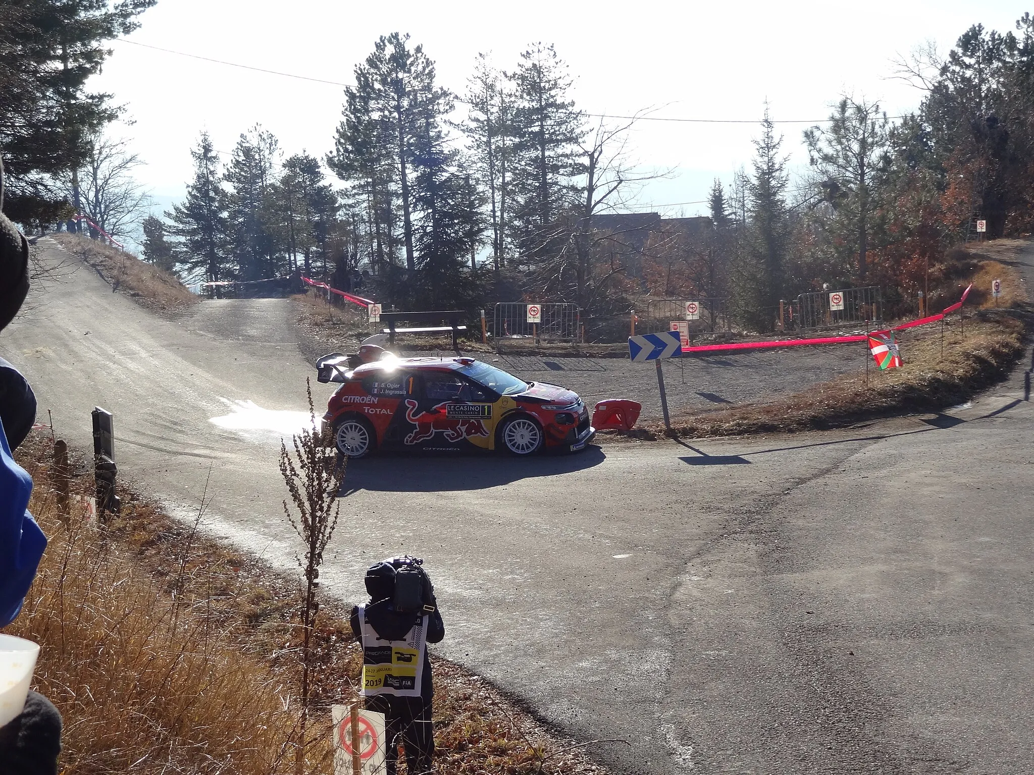 Photo showing: Citroën C3 WRC de Sébastien Ogier au Rallye Monte-Carlo 2019.