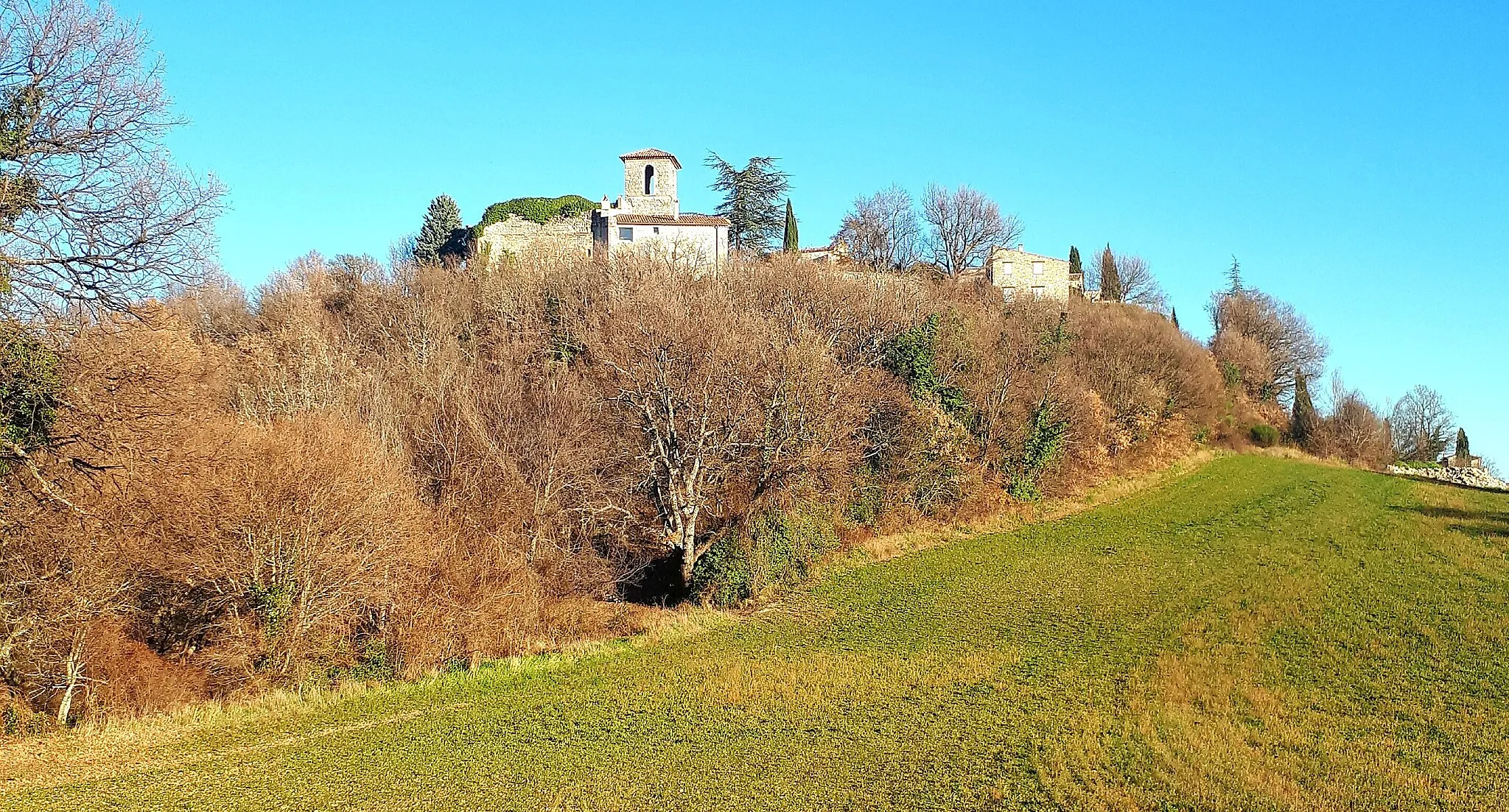 Photo showing: Church in Montjustin (04), France