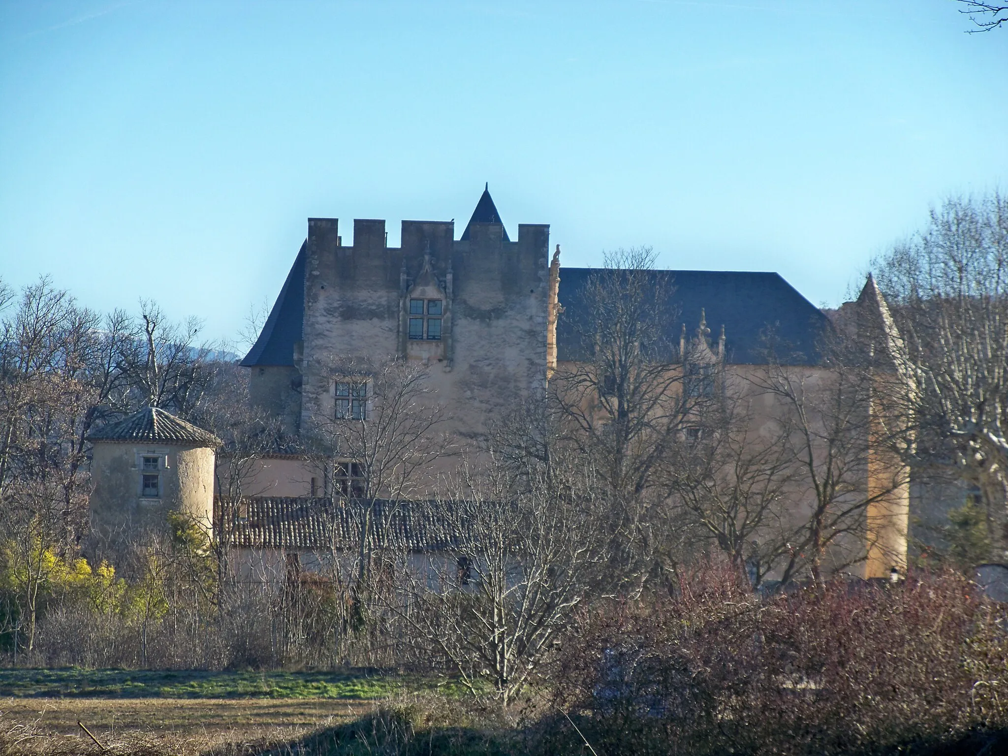 Photo showing: Castle of Allemagne en Provence, Alpes de Haute Provence, France