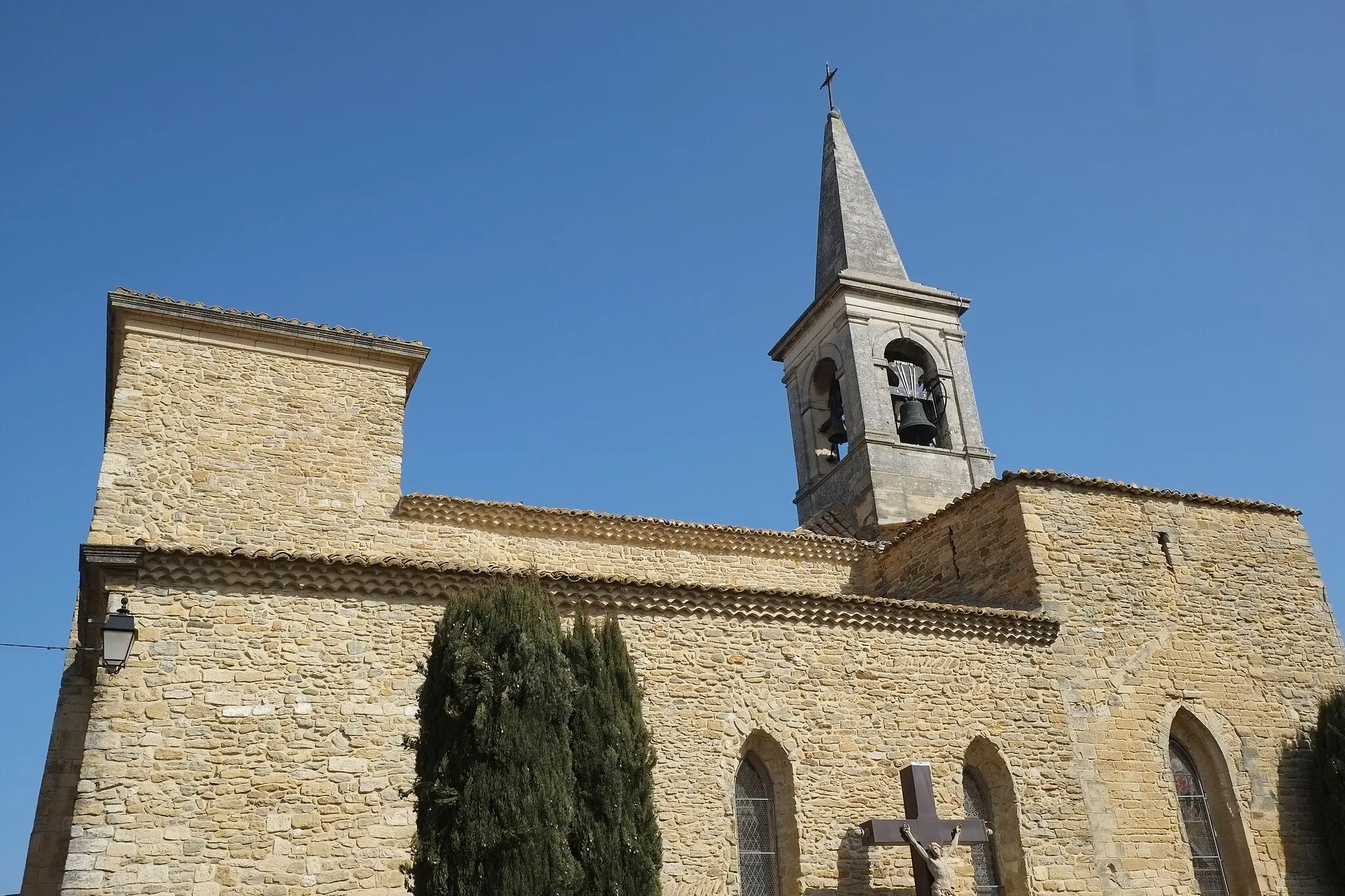 Photo showing: Kirche Saint-Benoît in Connaux