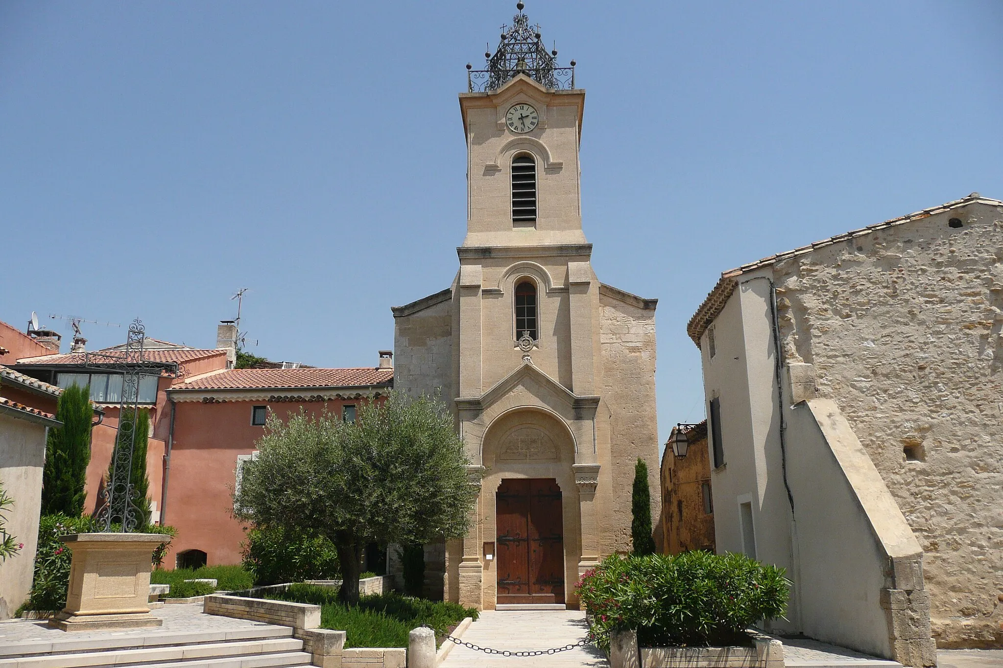 Photo showing: Eglise à Domazan.