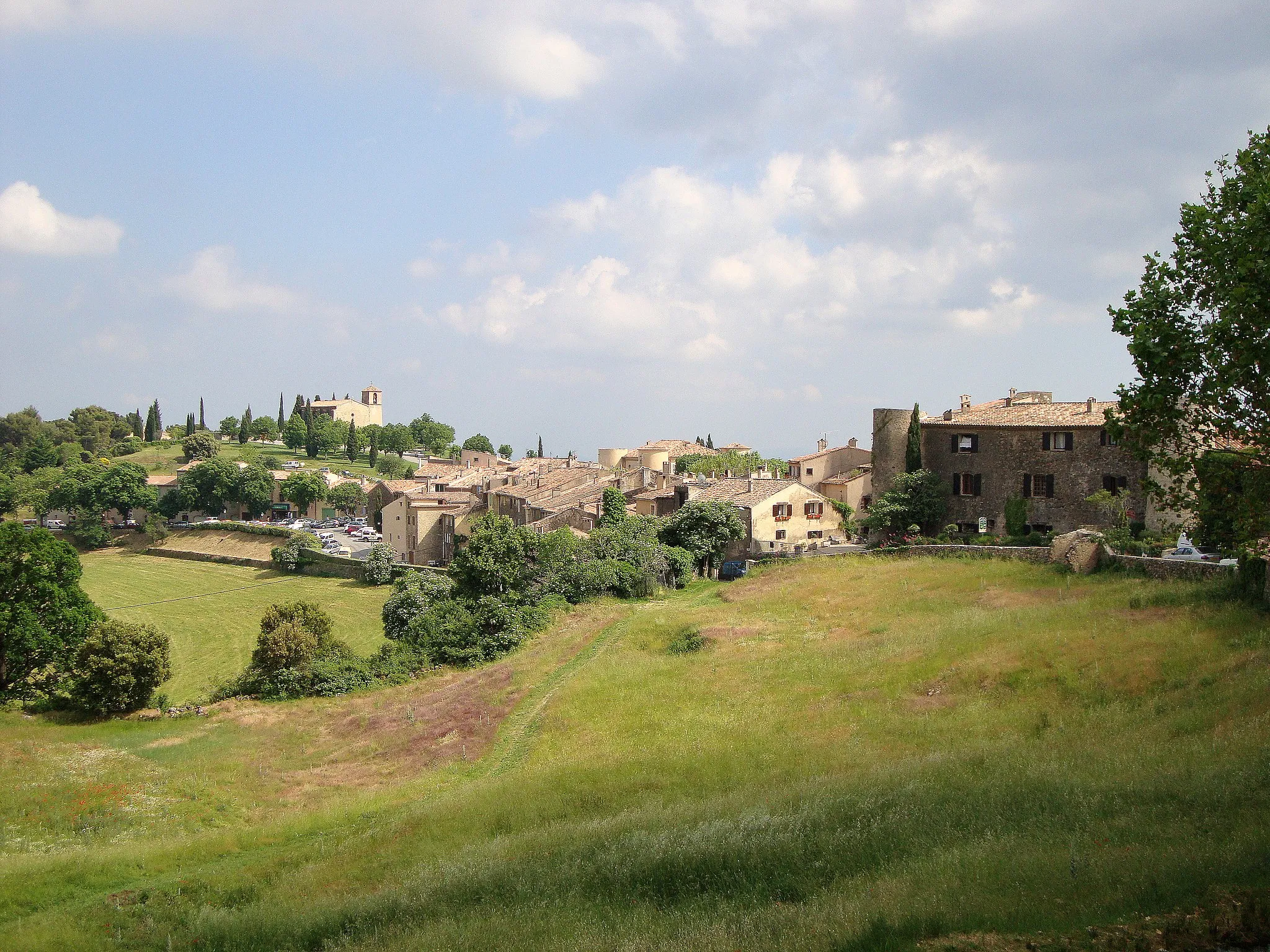 Photo showing: Panorama of Tourtour