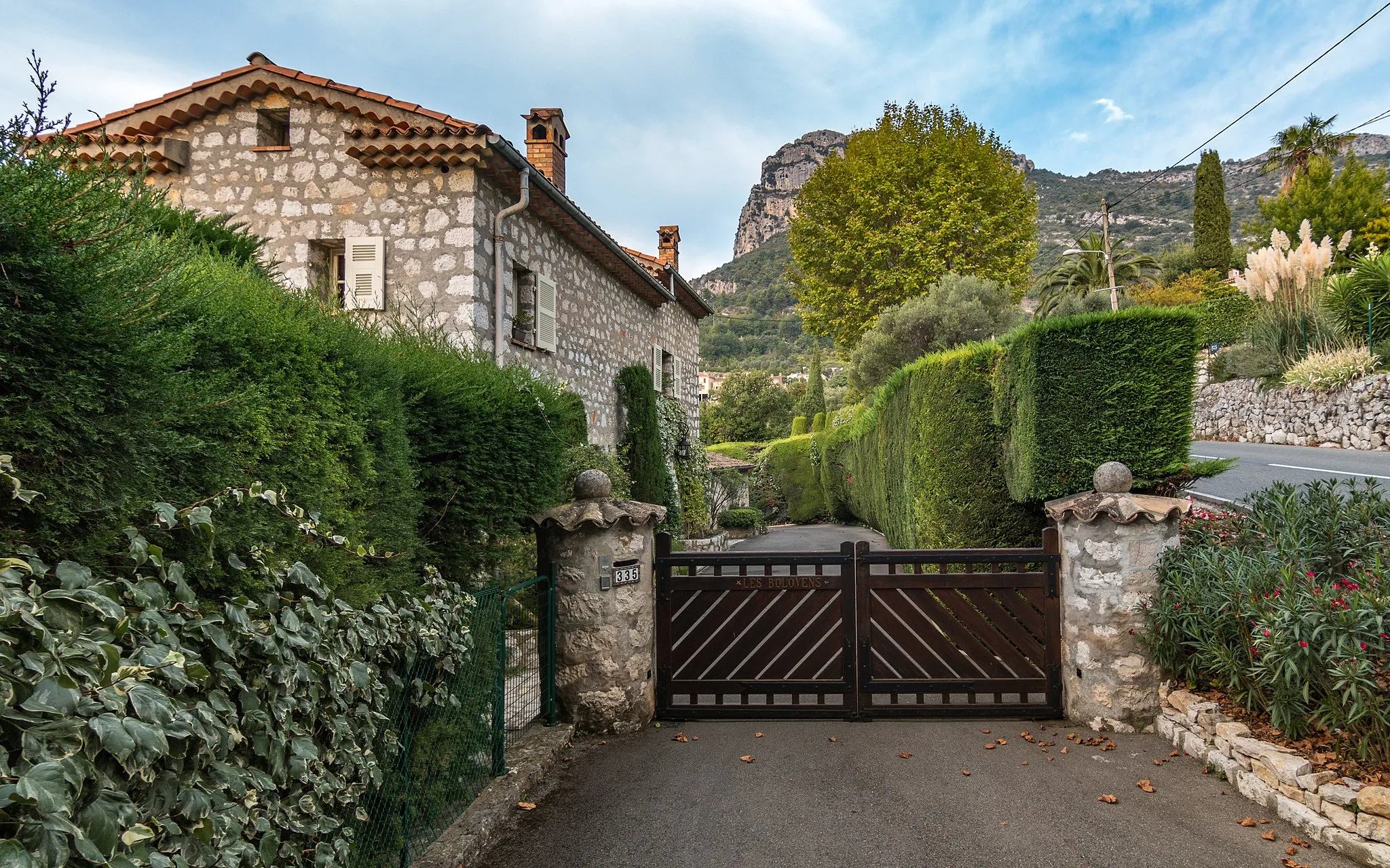 Photo showing: John Robie's house from To catch a thief in Saint-Jeannet