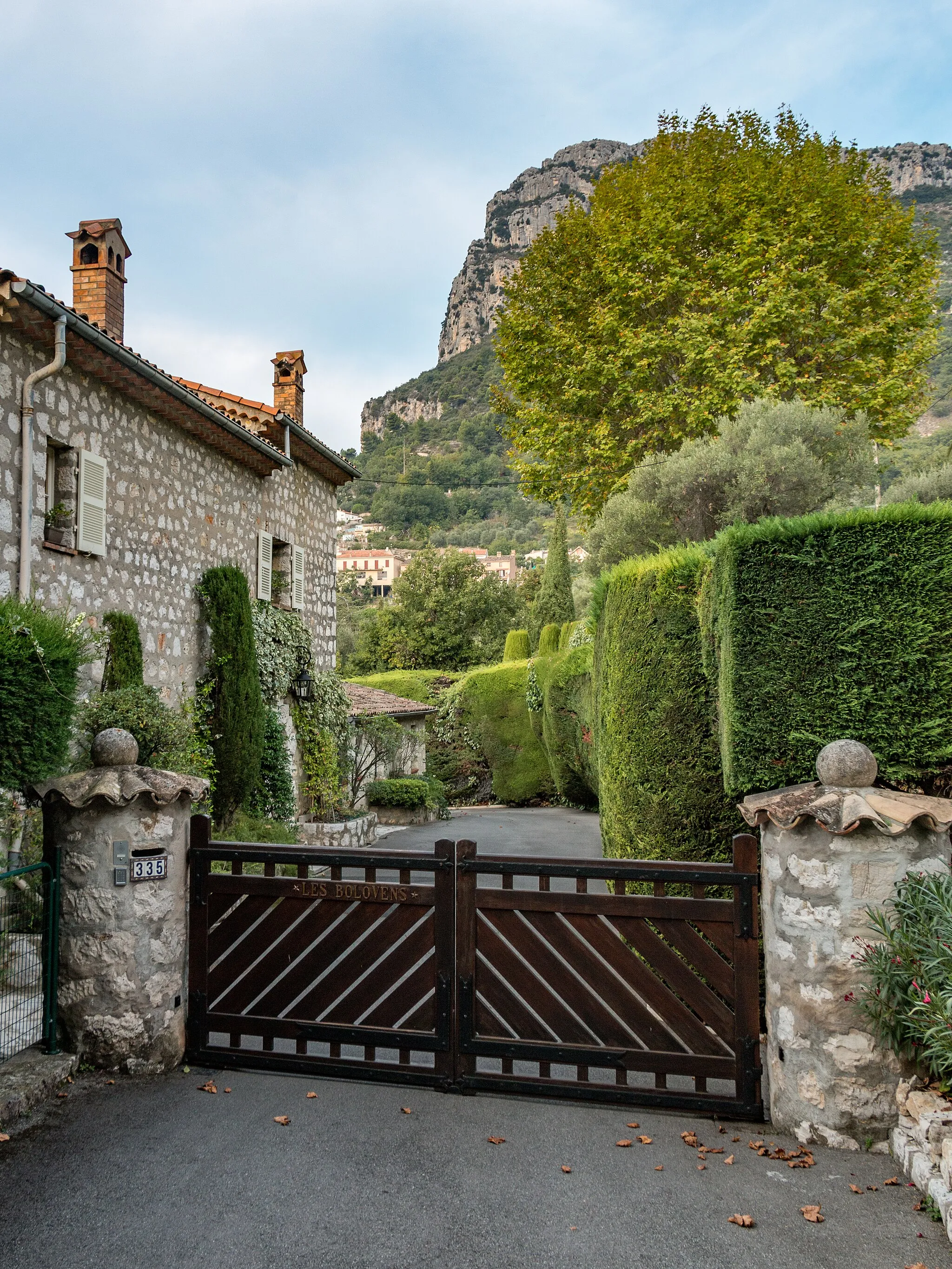 Photo showing: John Robie's house from To catch a thief in Saint-Jeannet.