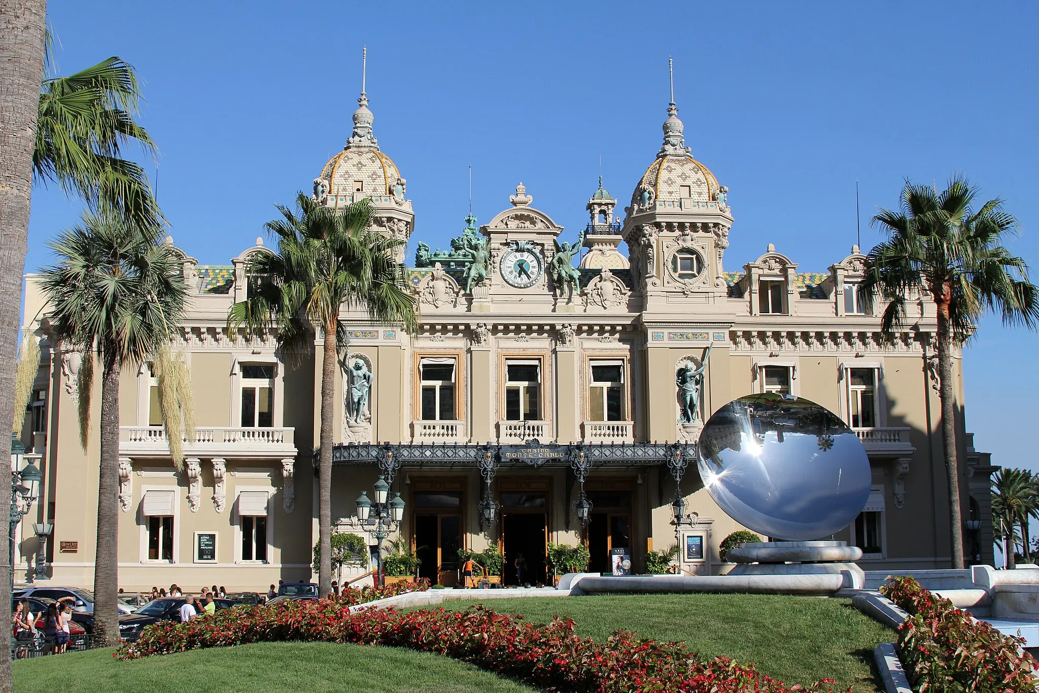 Photo showing: Monte-Carlo Casino in Monaco (2015).