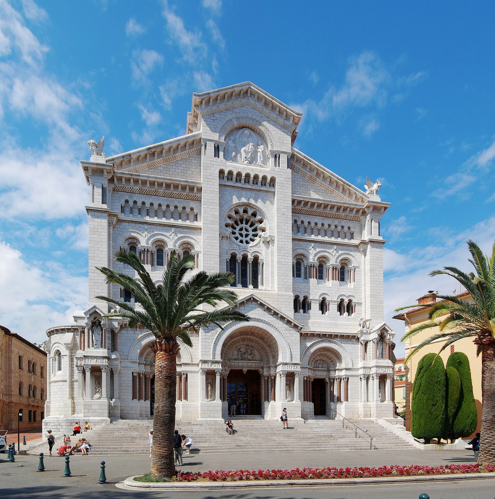 Photo showing: Monaco, cathedral Notre-Dame-Immaculée