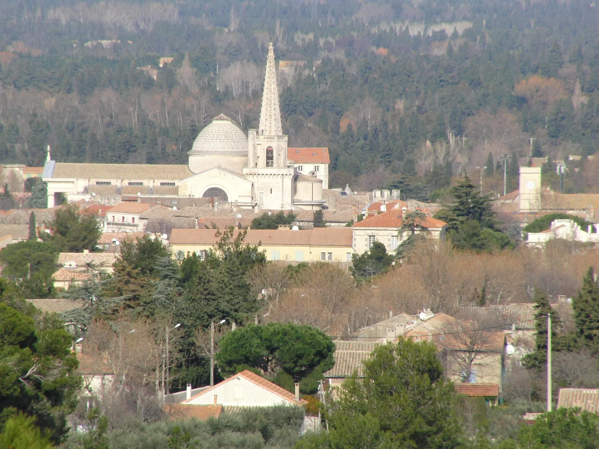 Photo showing: Saint-Rémy-de-Provence, vue de Glanum, Bouches-du-Rhône, France