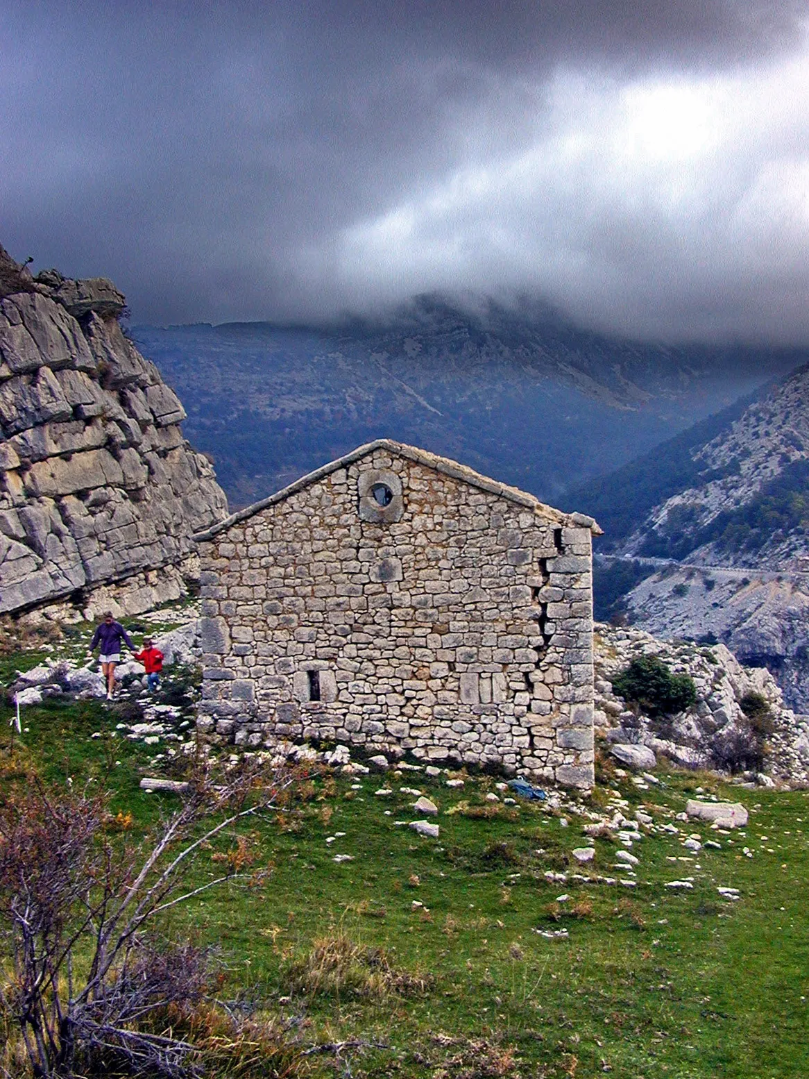 Photo showing: Saint-Martin Chapel in Escragolles (06) on the real Napoleon's way