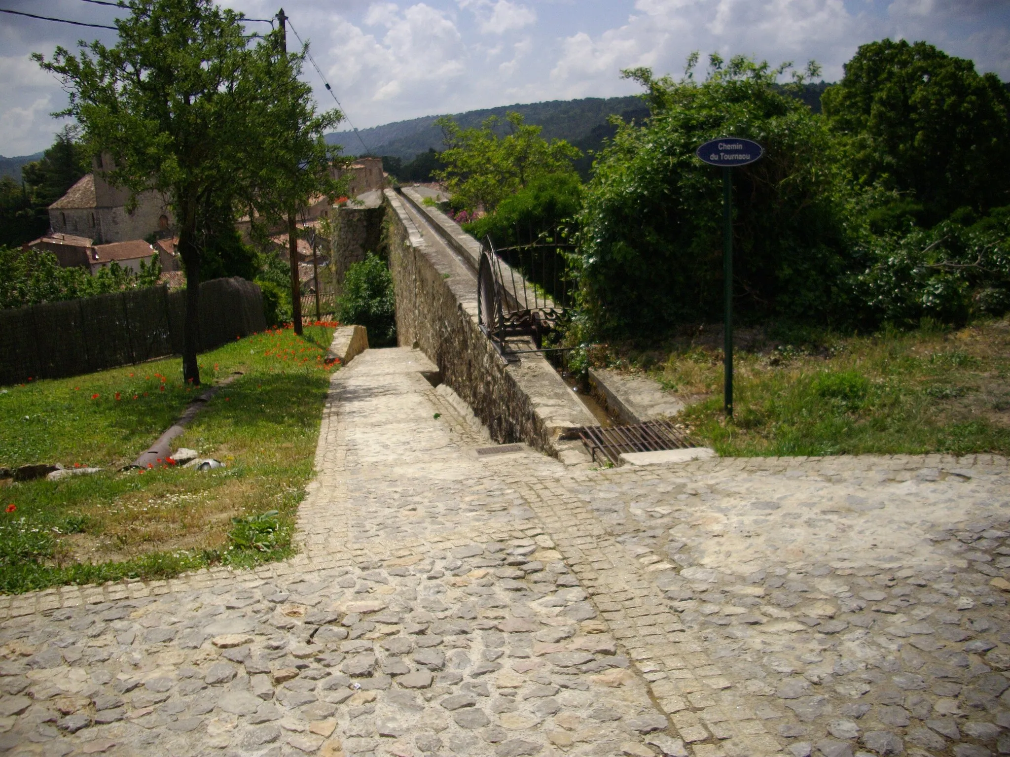 Photo showing: Le "Chemin de l'eau", à Ampus, Var