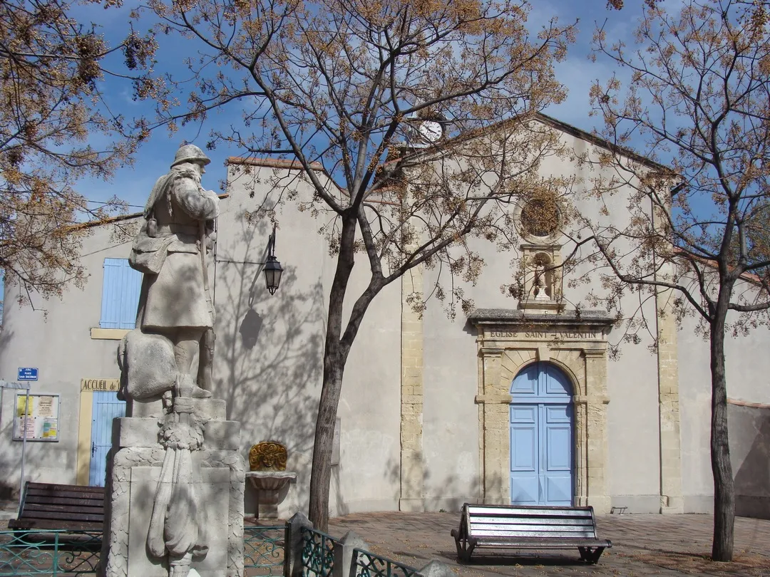 Photo showing: L'église Saint-Valentin, place Louis-Sacoman à la Valentine (Marseille 11e)