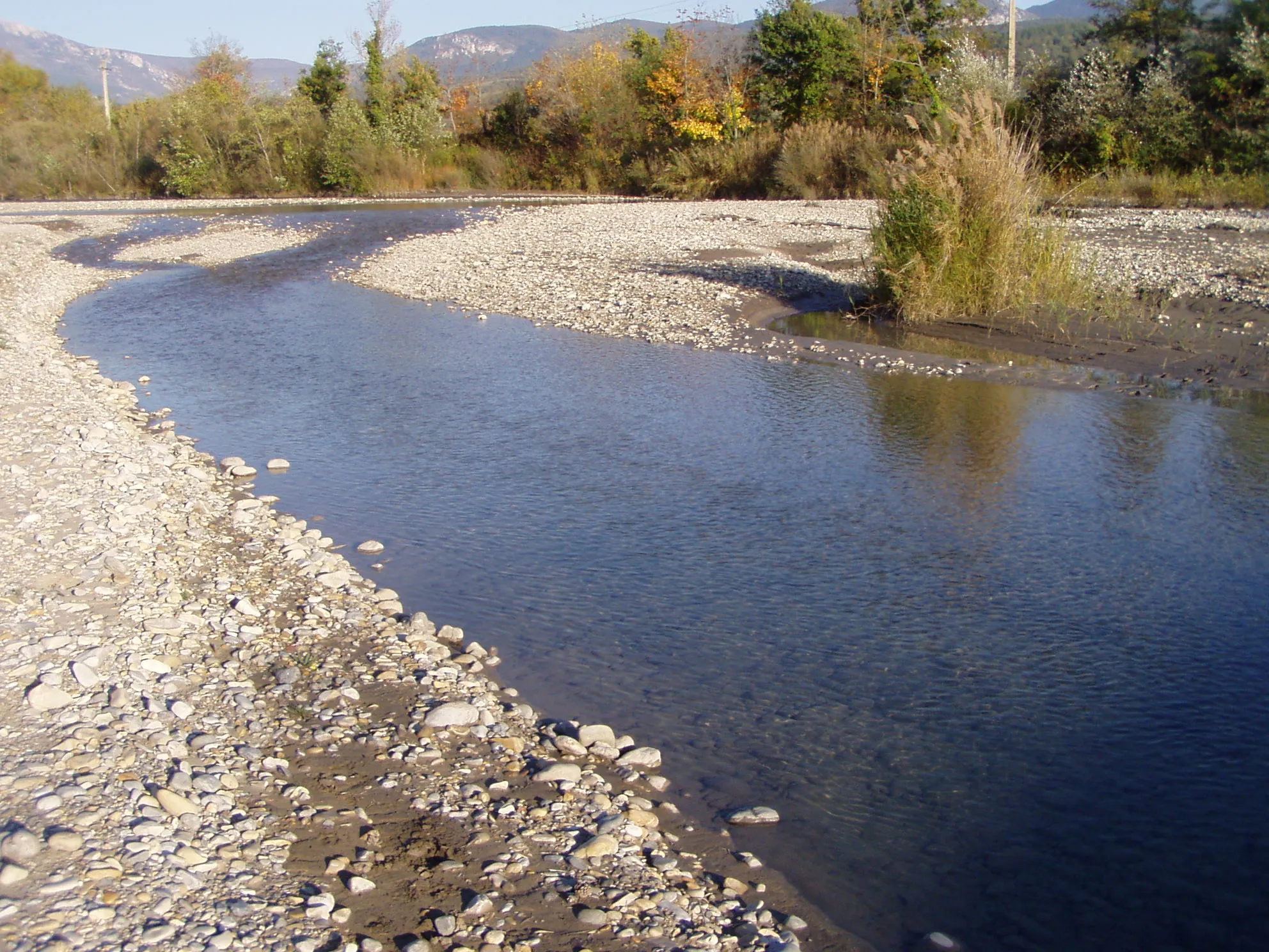 Photo showing: The river of Asse to Bras d'Asse