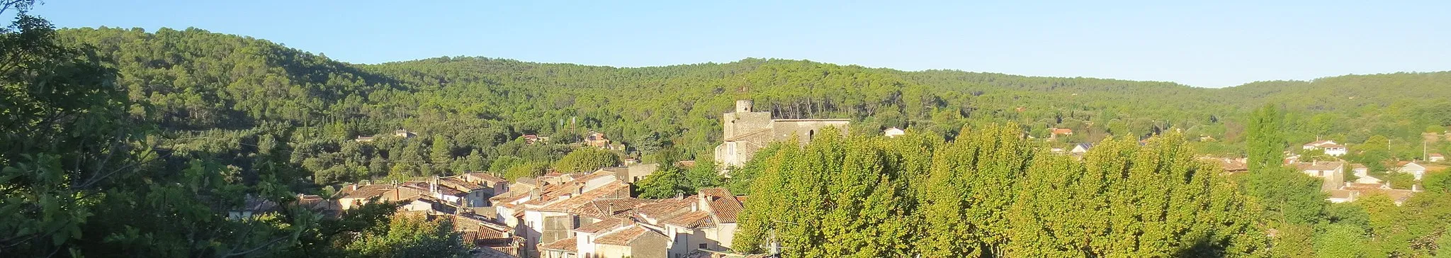 Photo showing: Vue panoramique de Correns