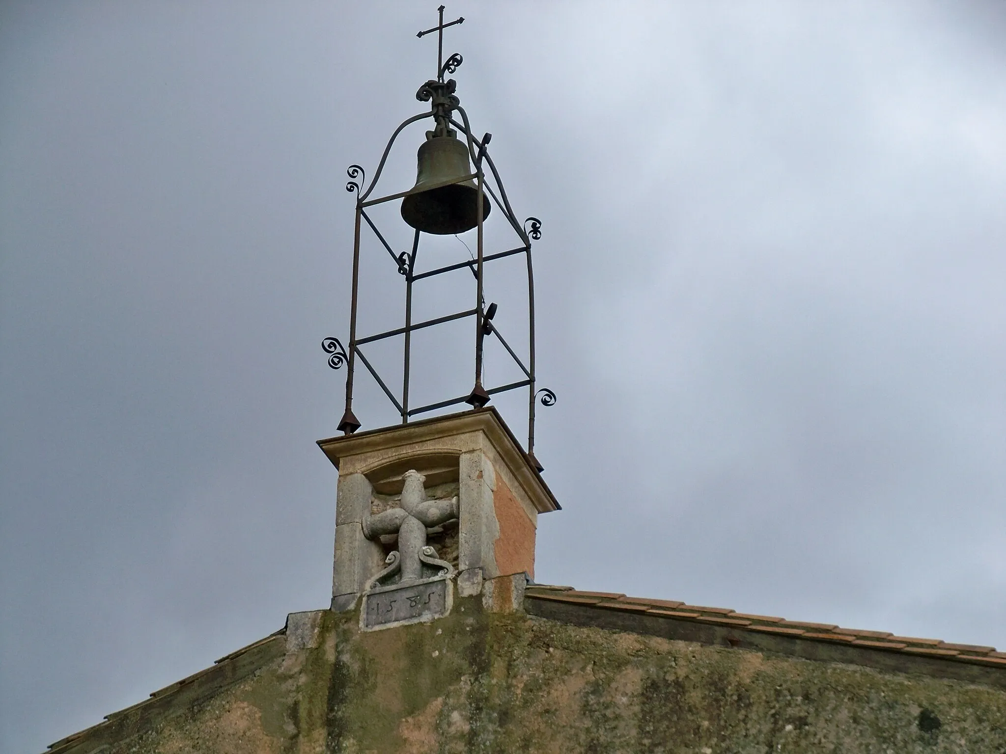 Photo showing: Clocher de l'église de Simiane la Rotonde (04)