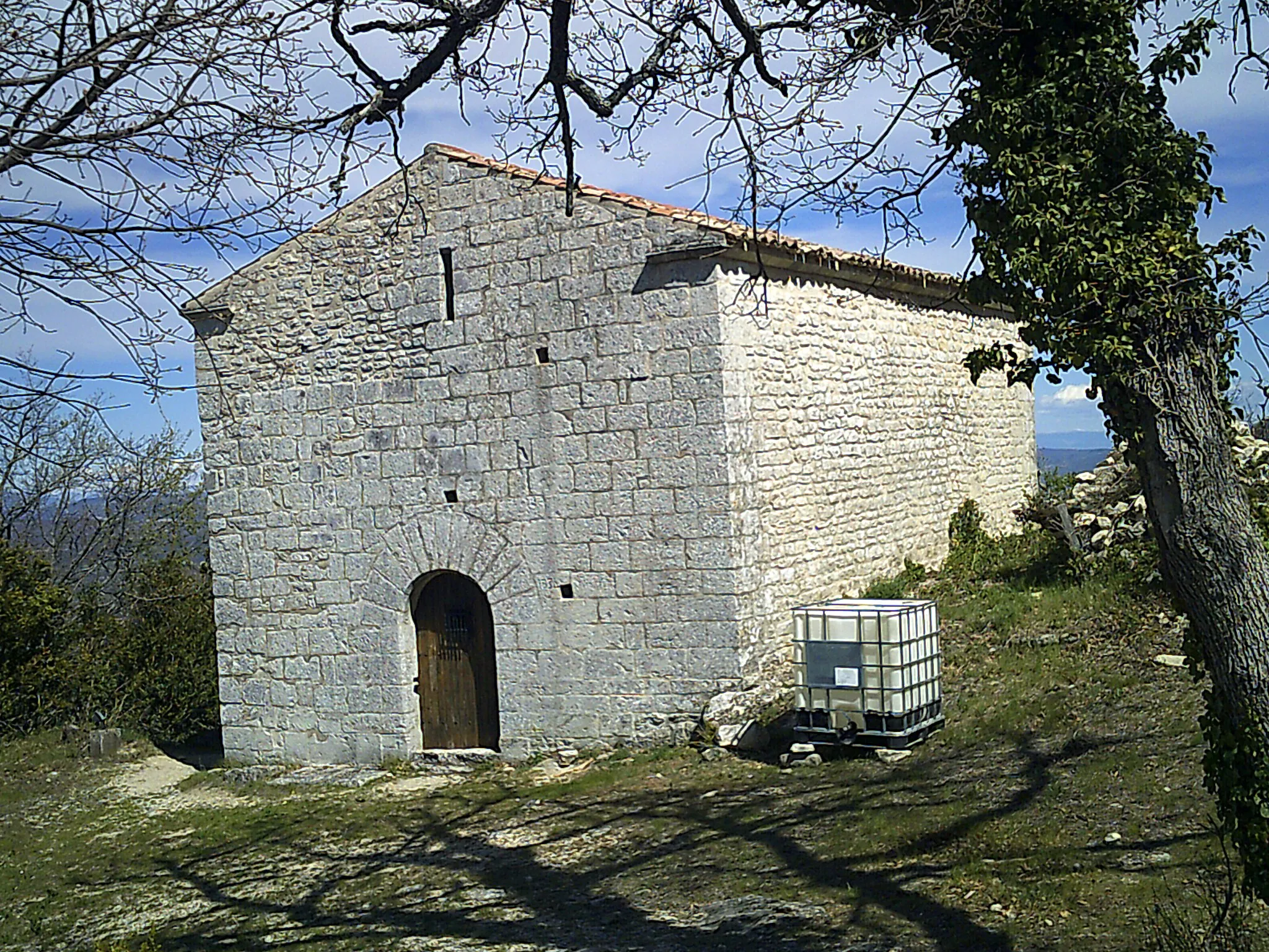 Photo showing: Devanture de la chapelle