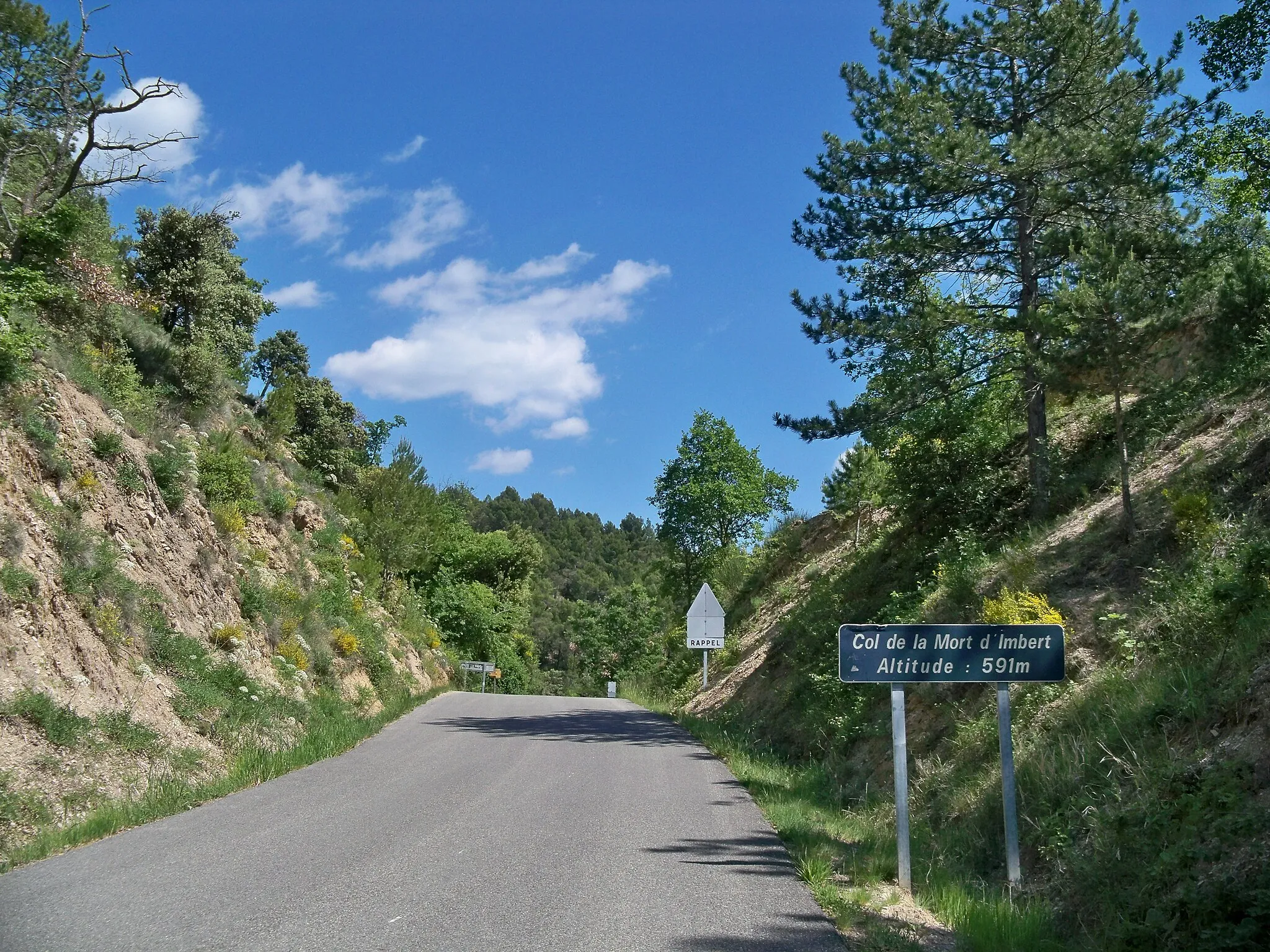 Photo showing: vue sur le Col de la Mort d'Imbert, Manosque (04), France