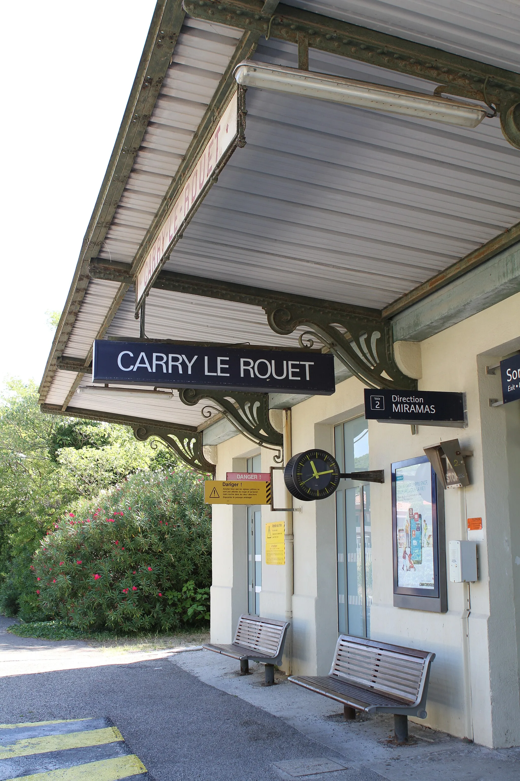 Photo showing: Gare de Carry-le-Rouet (Bouches-du-Rhône, France)