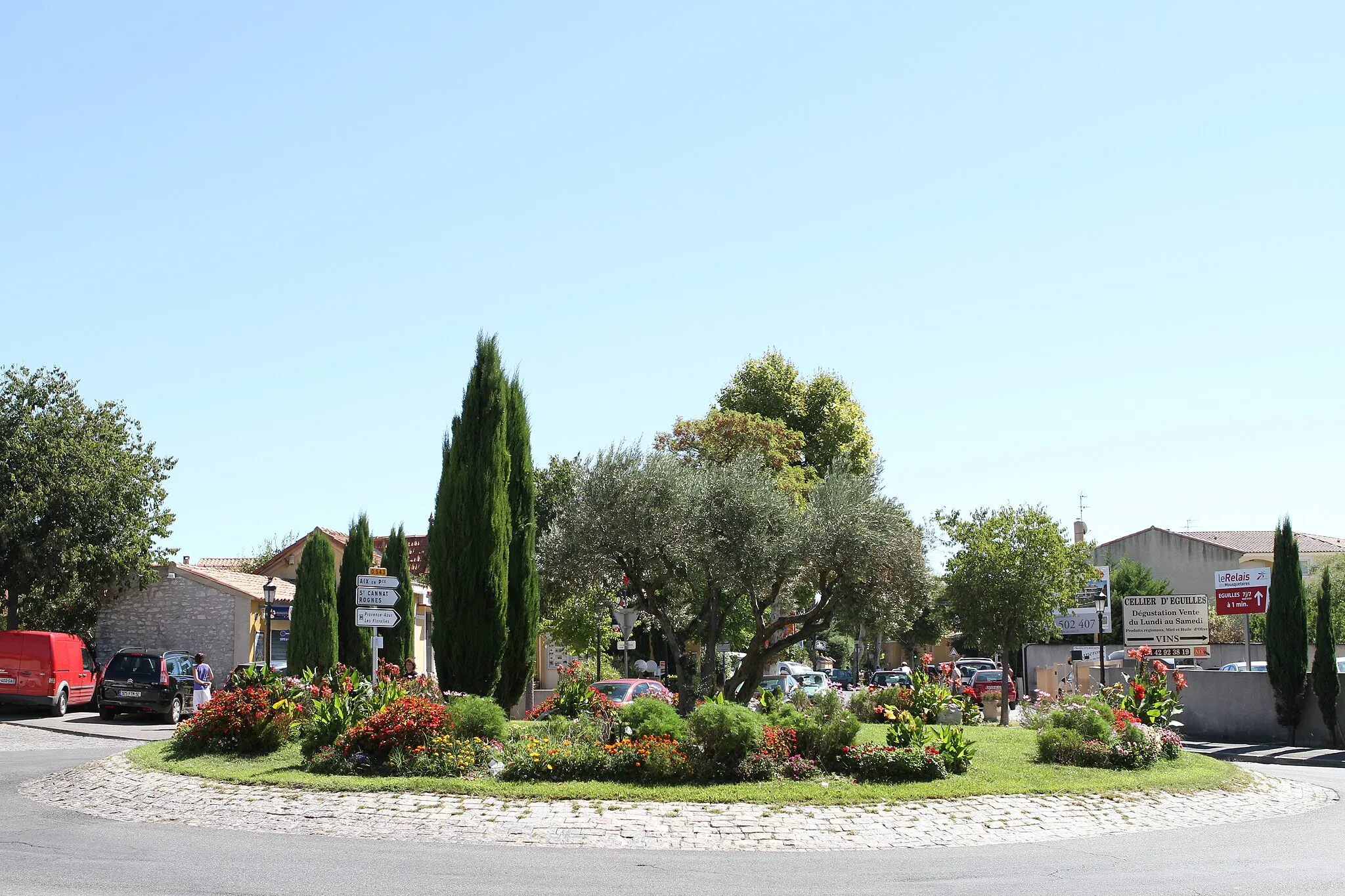 Photo showing: The commune of Éguilles (Bouches-du-Rhône, France).