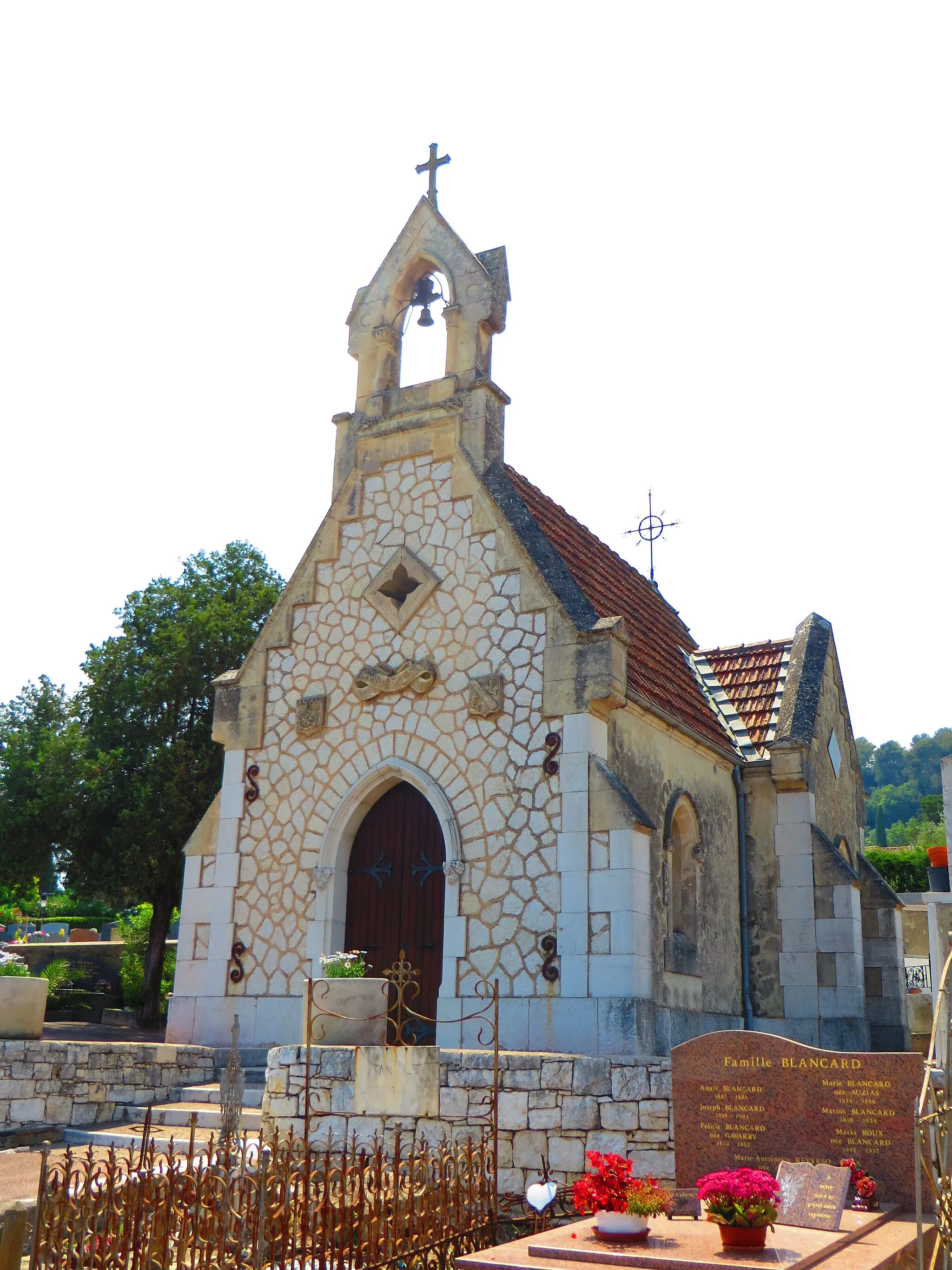 Photo showing: La Colle sur Loup chapelle de cimetière
