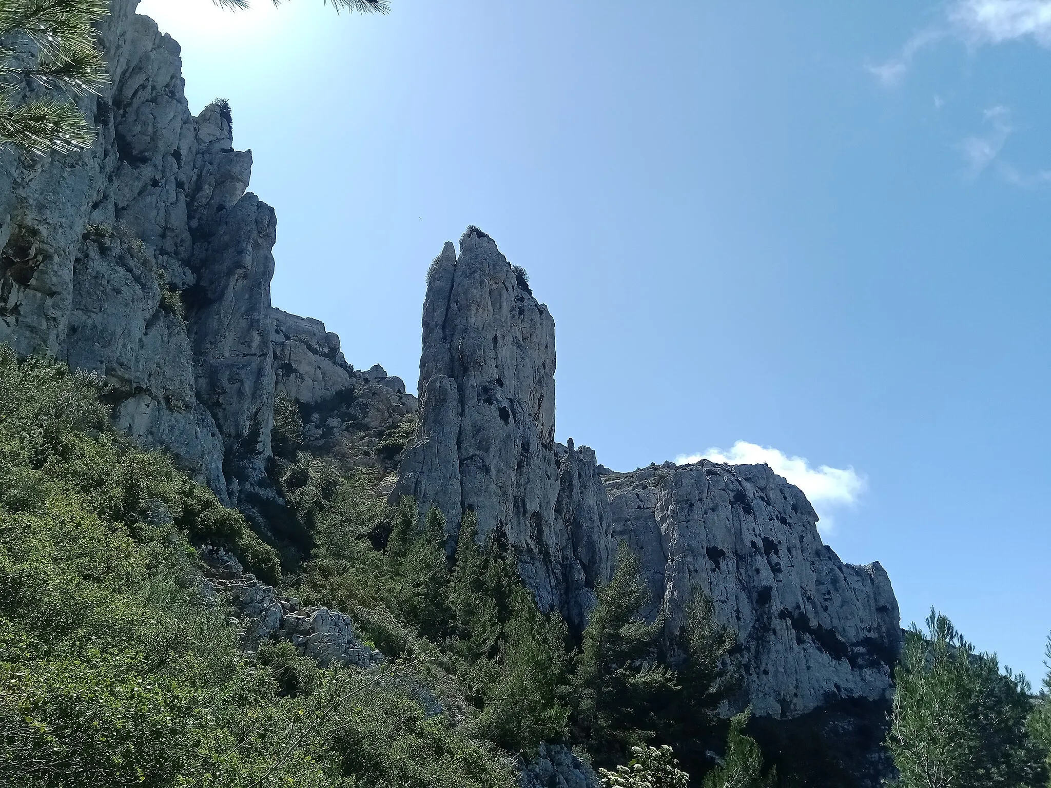 Photo showing: L'aiguille Guillemin, Marseille, Bouches-du-Rhône, France