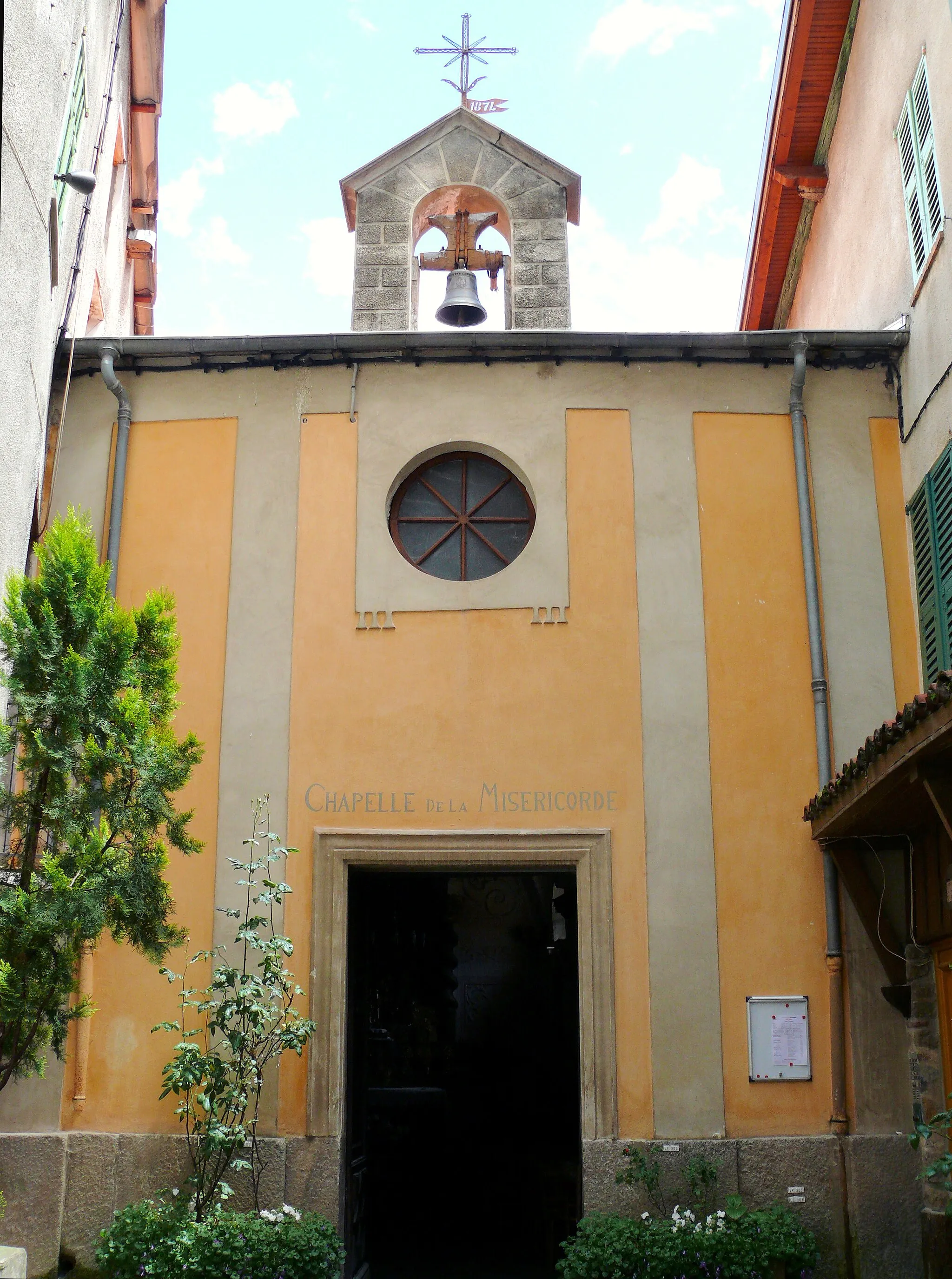 Photo showing: Saint-Martin-Vésubie - Chapelle de la Miséricorde - Façade