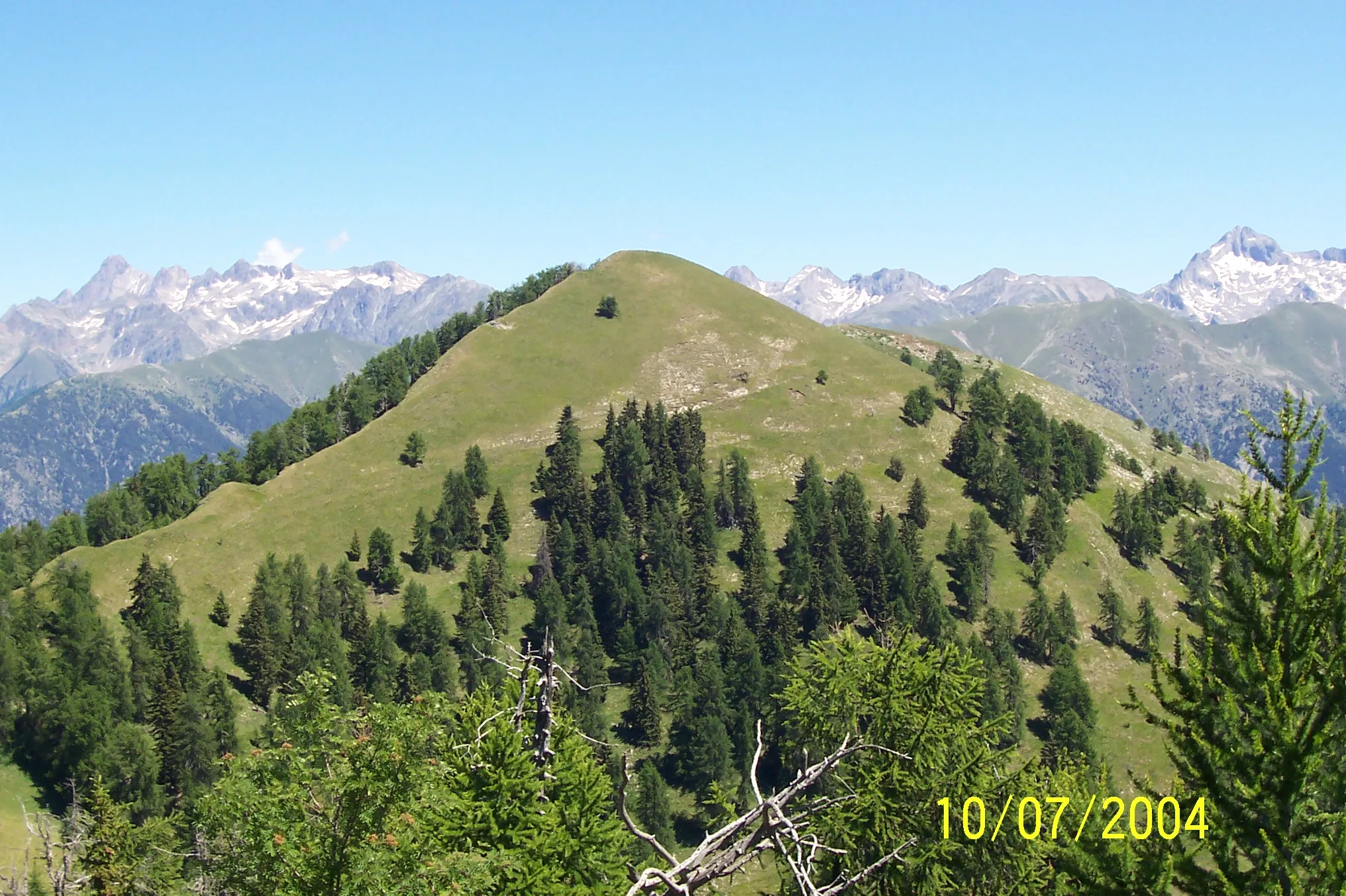 Photo showing: Argentera -Courpatou - & Gelàs from Siruol