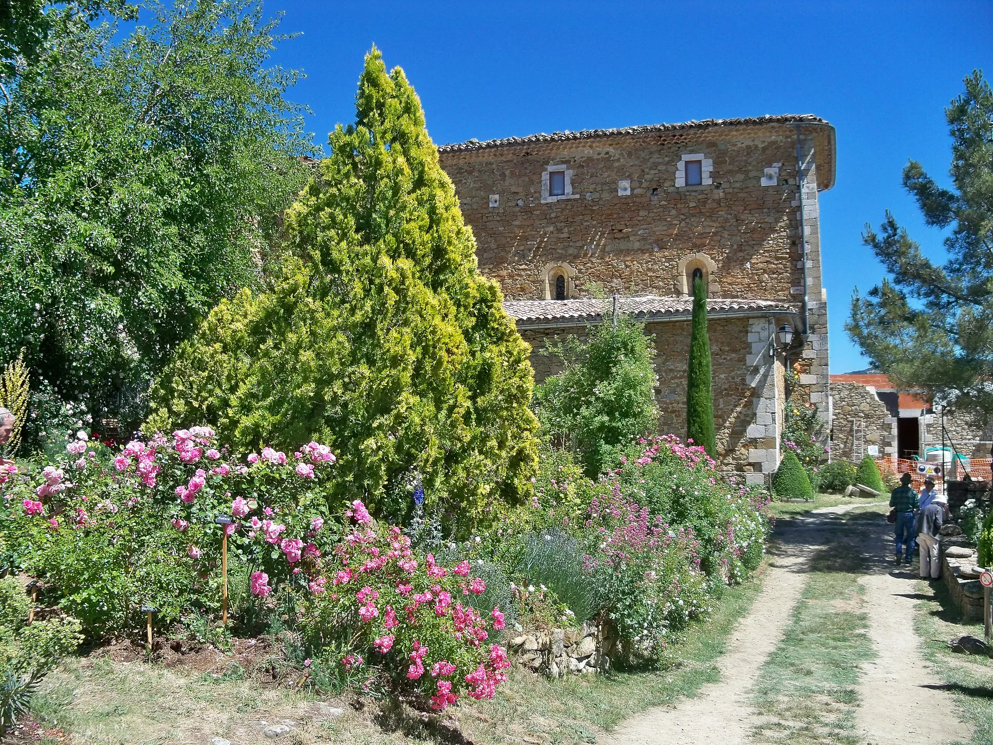 Photo showing: Jardin de l'abbaye de Valsainte (04)