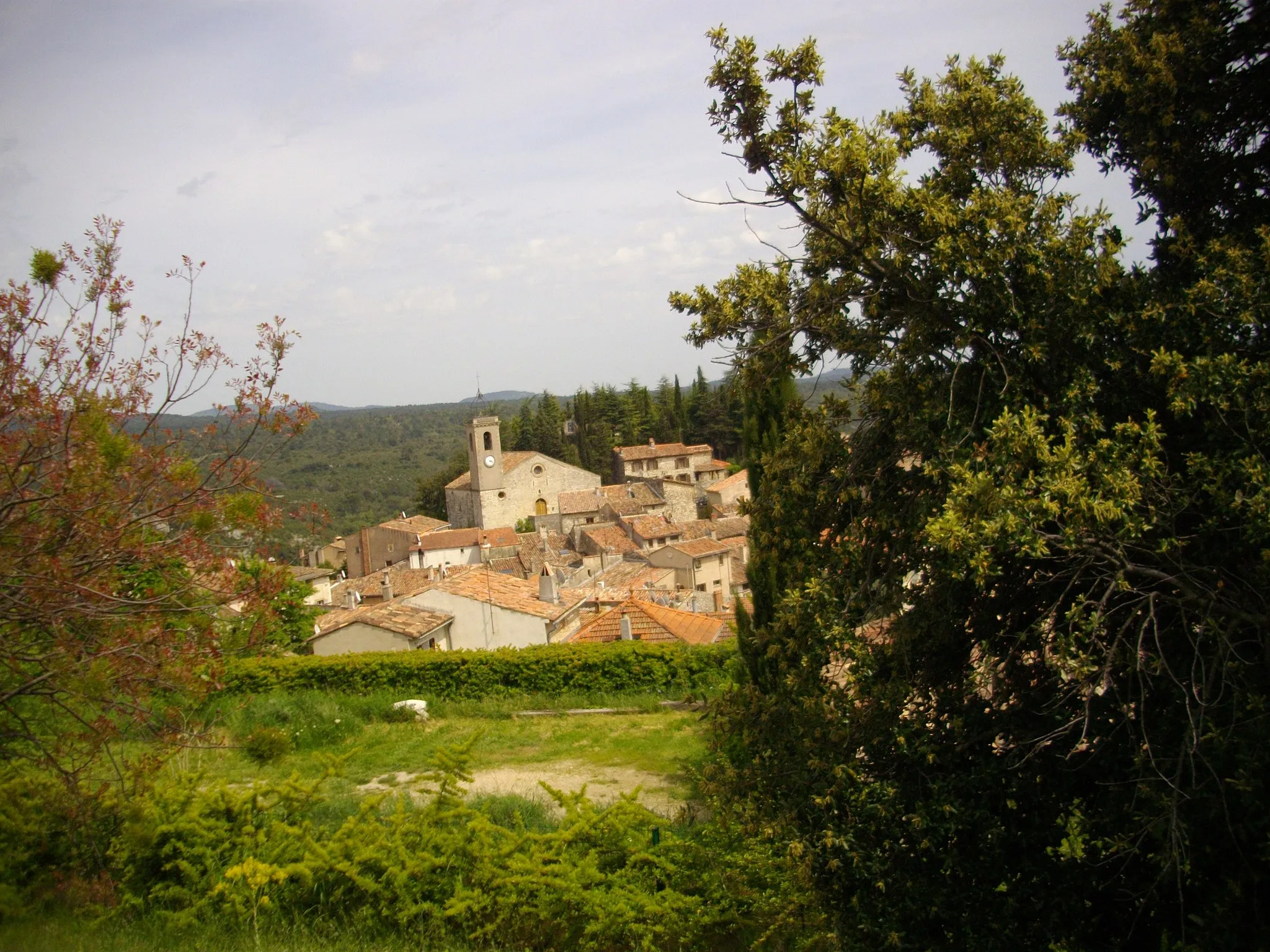 Photo showing: Ampus, un village perché typiquement provençal